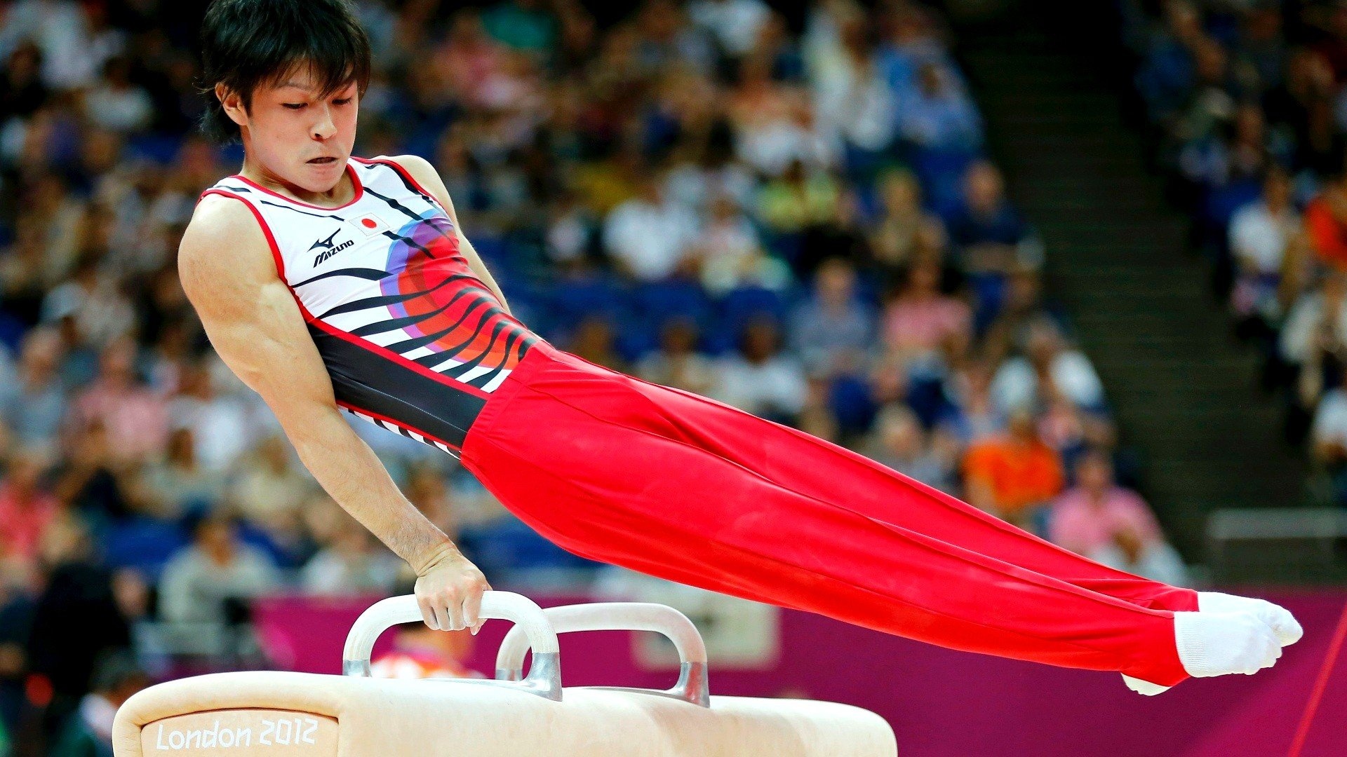 Japanese gymnast athletes, Gymnastics Olympics, Kohei Uchimura wallpaper, Acrobatic sports, 1920x1080 Full HD Desktop