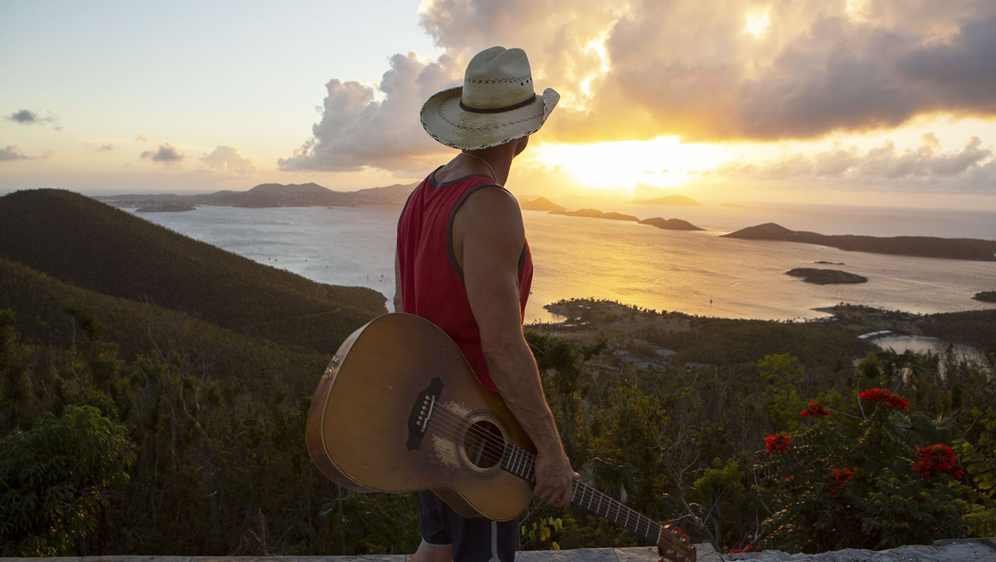 Kenny Chesney, Desktop wallpaper, Pirate flag, John Tremblay, 3200x1810 HD Desktop