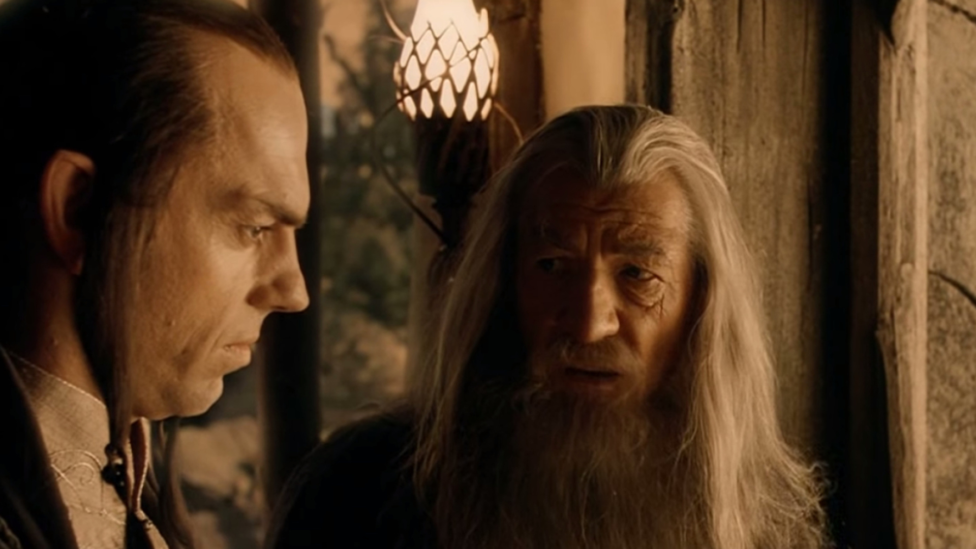 Gandalf, Elrond, Rivendell, Best-selling novels, 1920x1080 Full HD Desktop