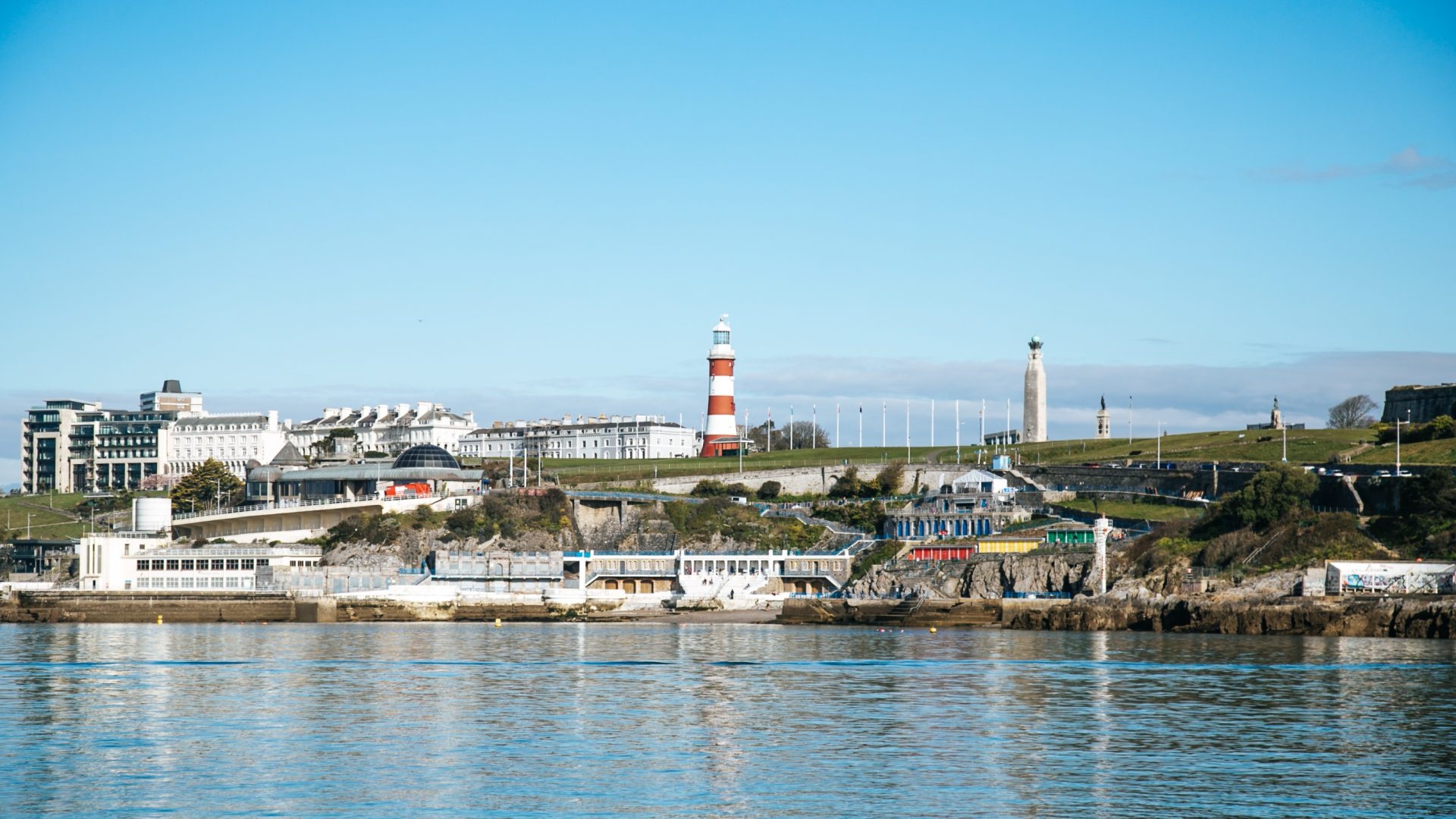 Plymouth marine park, National Aquarium, UK travels, Plymouth Sound, 1920x1080 Full HD Desktop