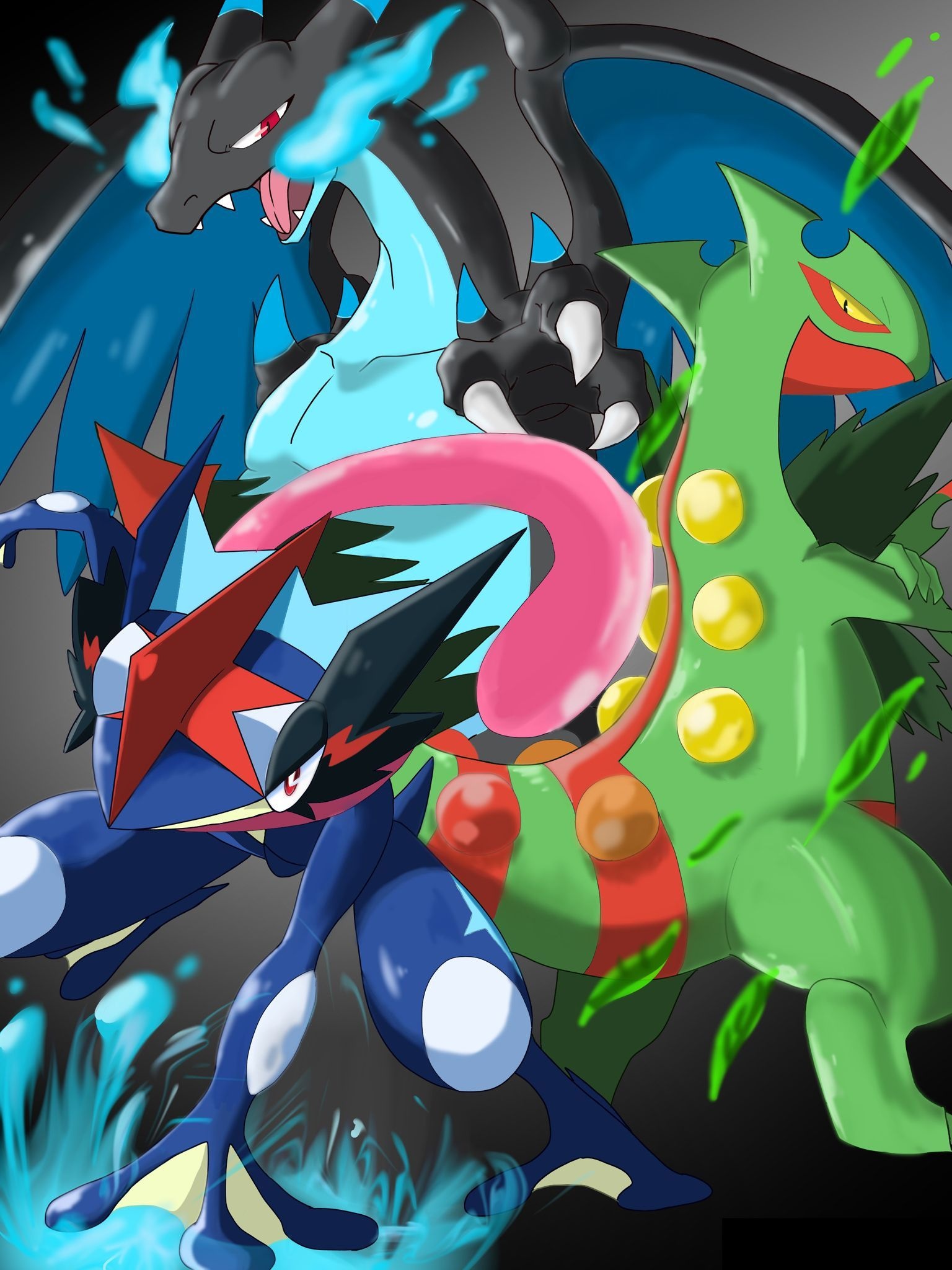 Ash Greninja, Top wallpapers, Gaming favorite, Memorable Pokmon, 1540x2050 HD Phone