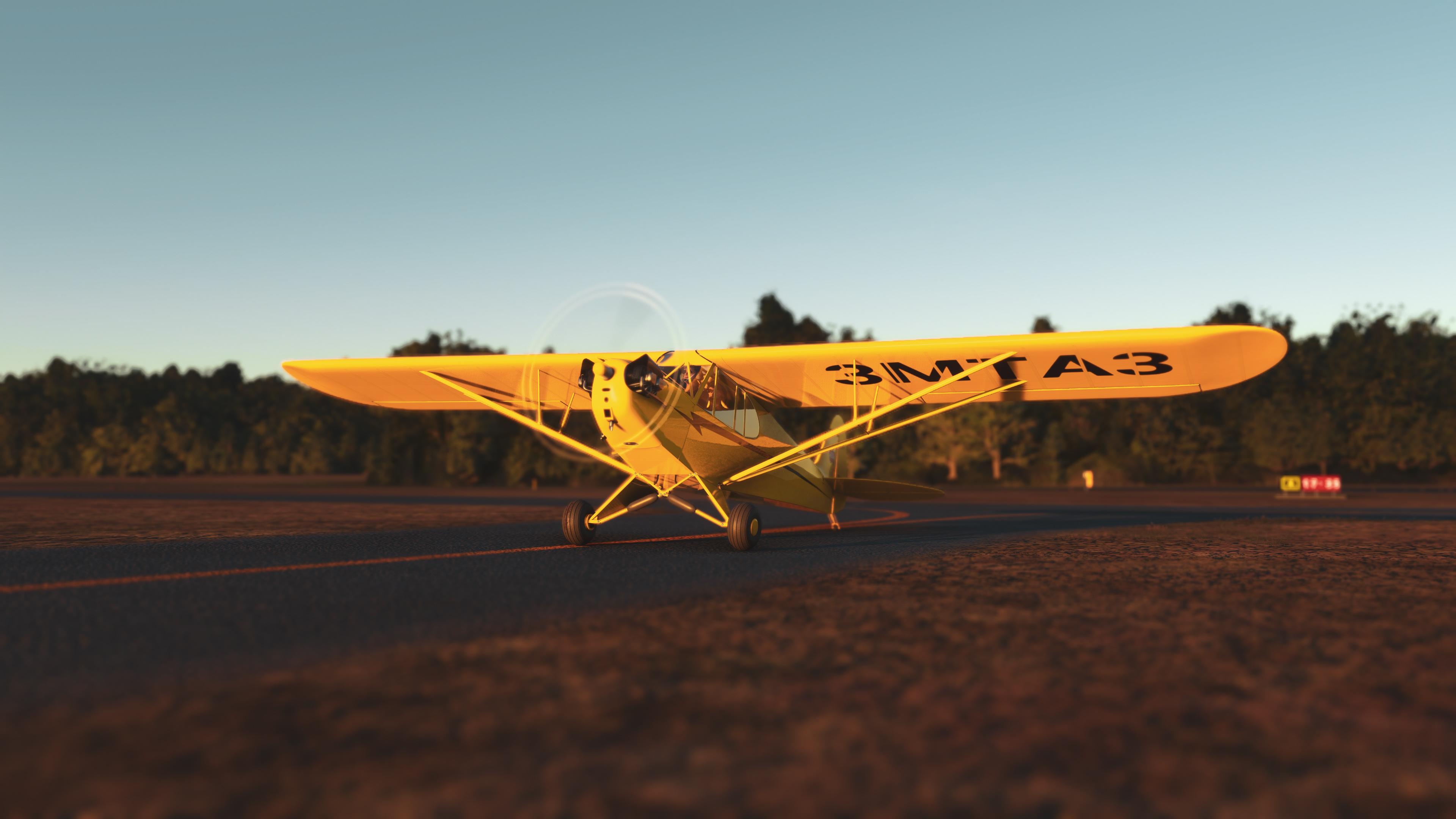 Piper J-3 Cub, Ultralight Aviation Wallpaper, 3840x2160 4K Desktop