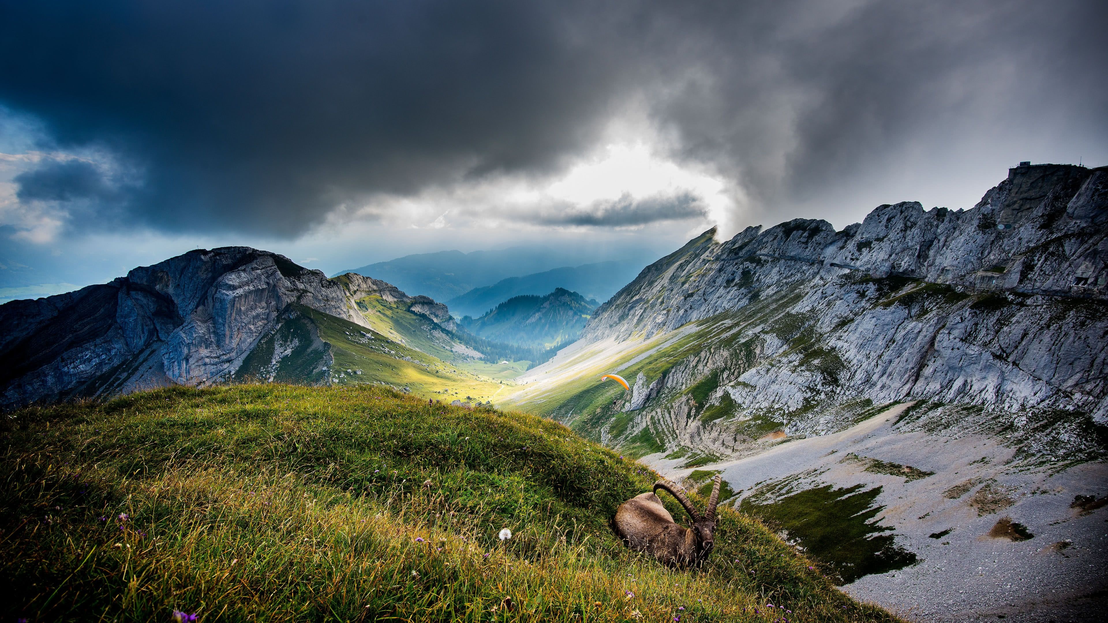 Mount Pilatus, Wallpapers, Backgrounds, 3840x2160 4K Desktop