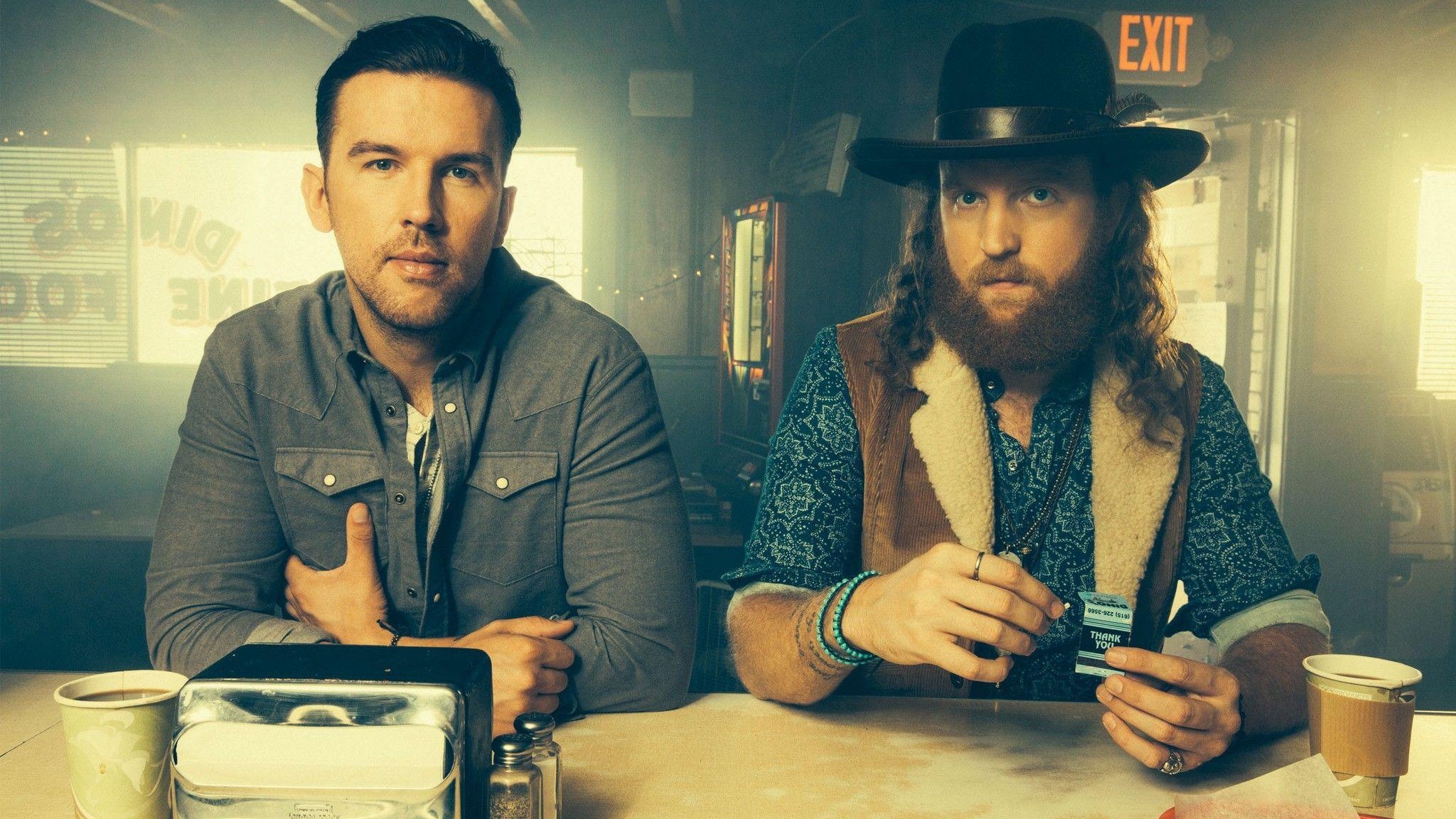 Brothers Osborne, Vivid colours, Cave, 2050x1160 HD Desktop