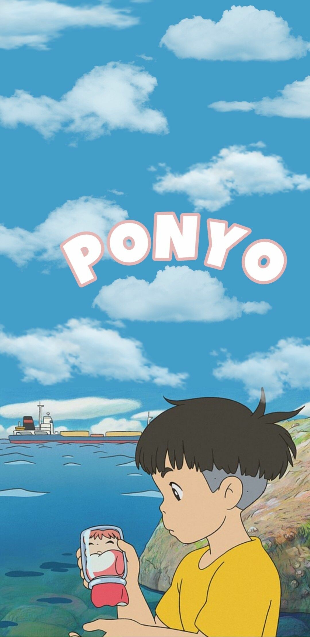 Poster, Ponyo Wallpaper, 1080x2220 HD Phone