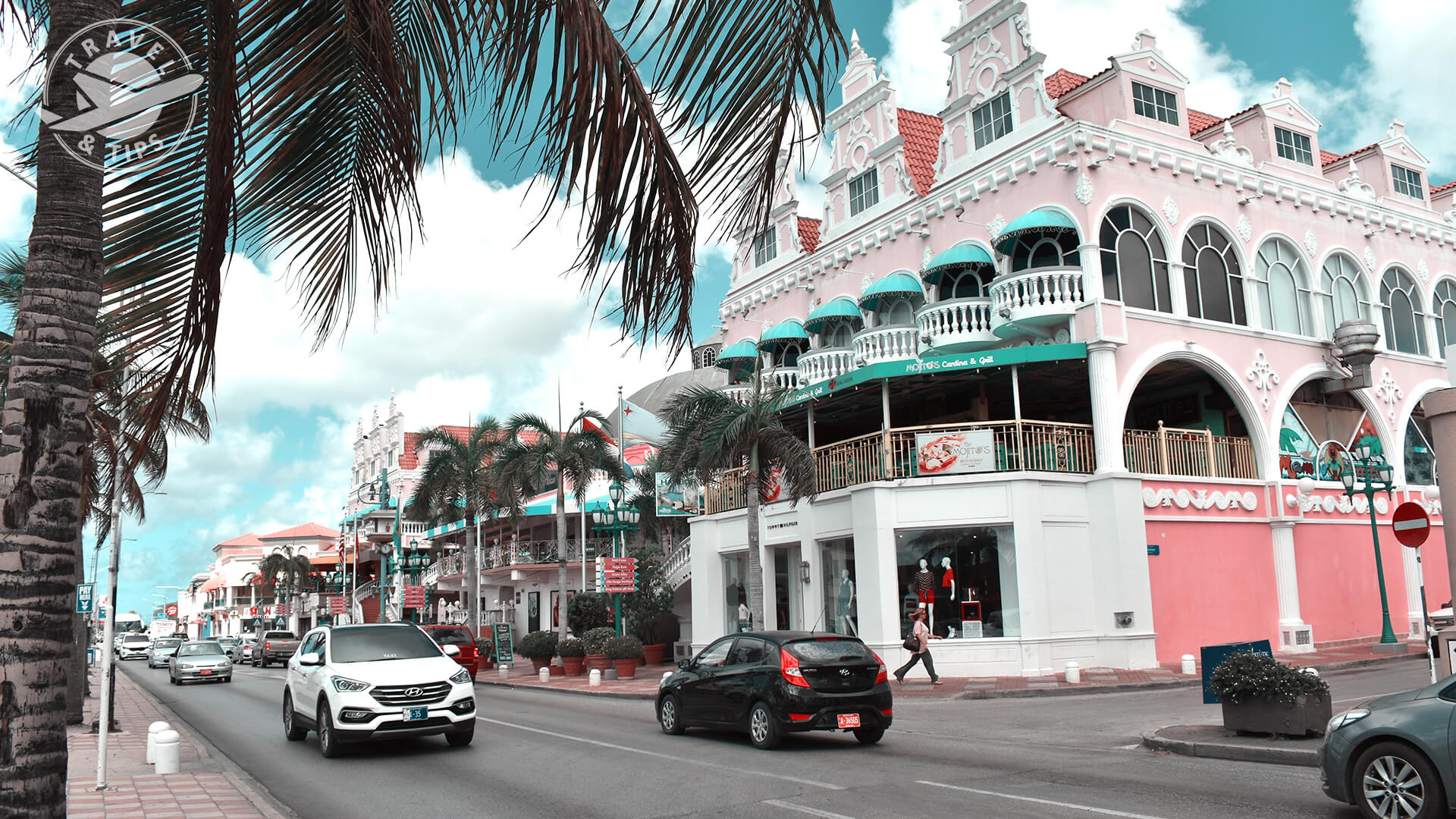 Oranjestad, Happy island, Capital, Aruba, 1920x1080 Full HD Desktop