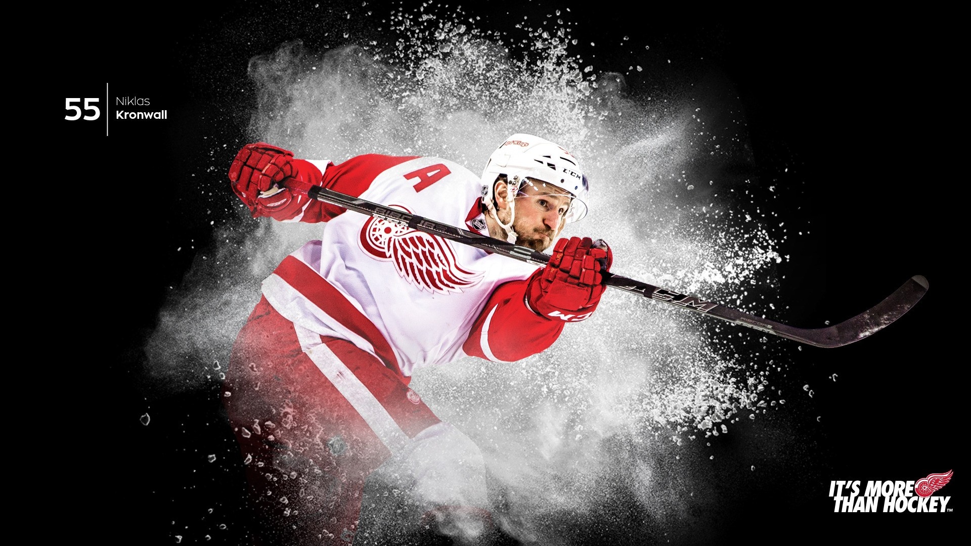 Niklas Kronwall, Detroit Red Wings Wallpaper, 1920x1080 Full HD Desktop