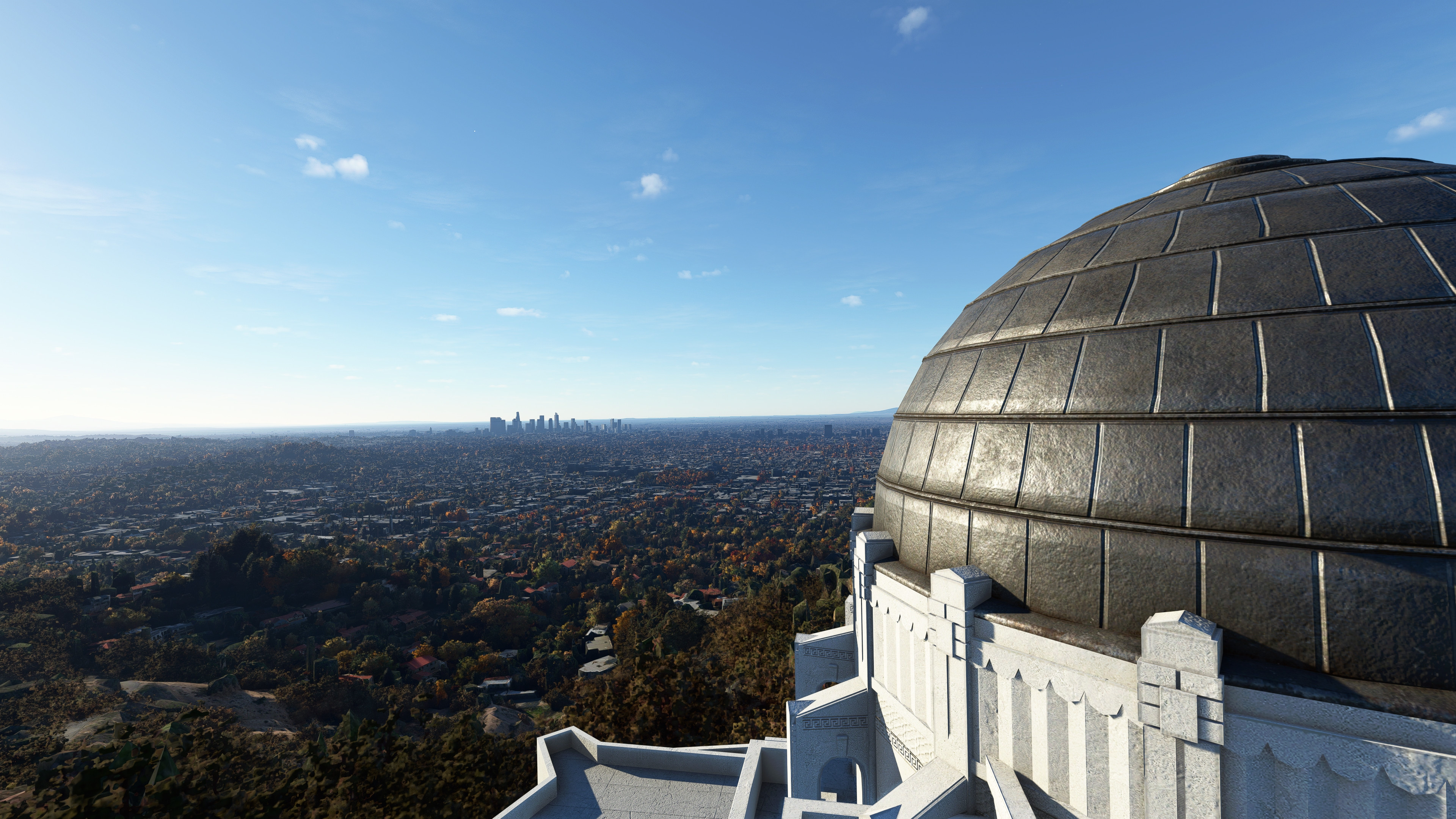 Griffith Observatory, Hollywood sign, Avsim forum, Avsim community, 3840x2160 4K Desktop