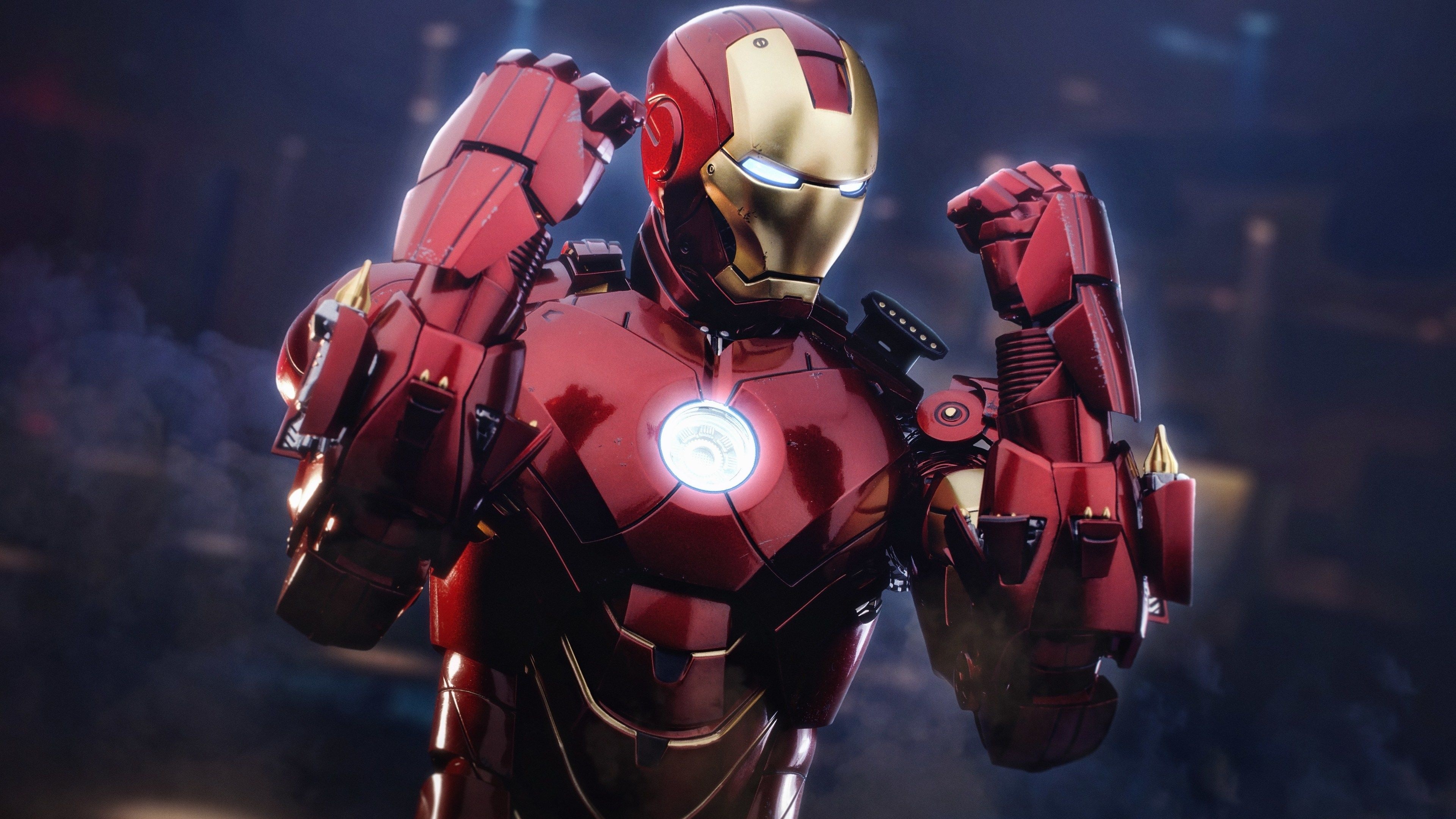 Mark IV, Iron Man Suit Wallpaper, 3840x2160 4K Desktop