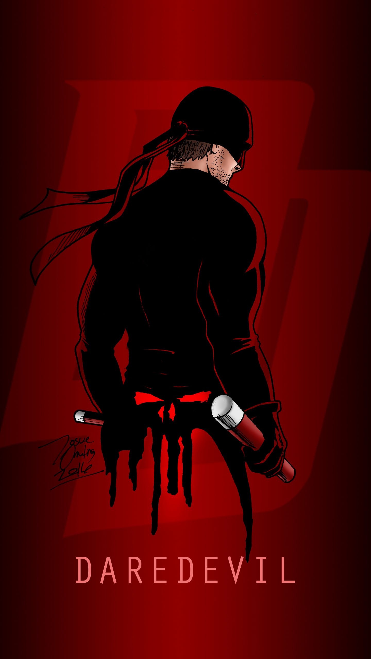 Daredevil Comics, Daredevil wallpaper, Animated Spider, Wallpaper Fanart, 1440x2560 HD Phone