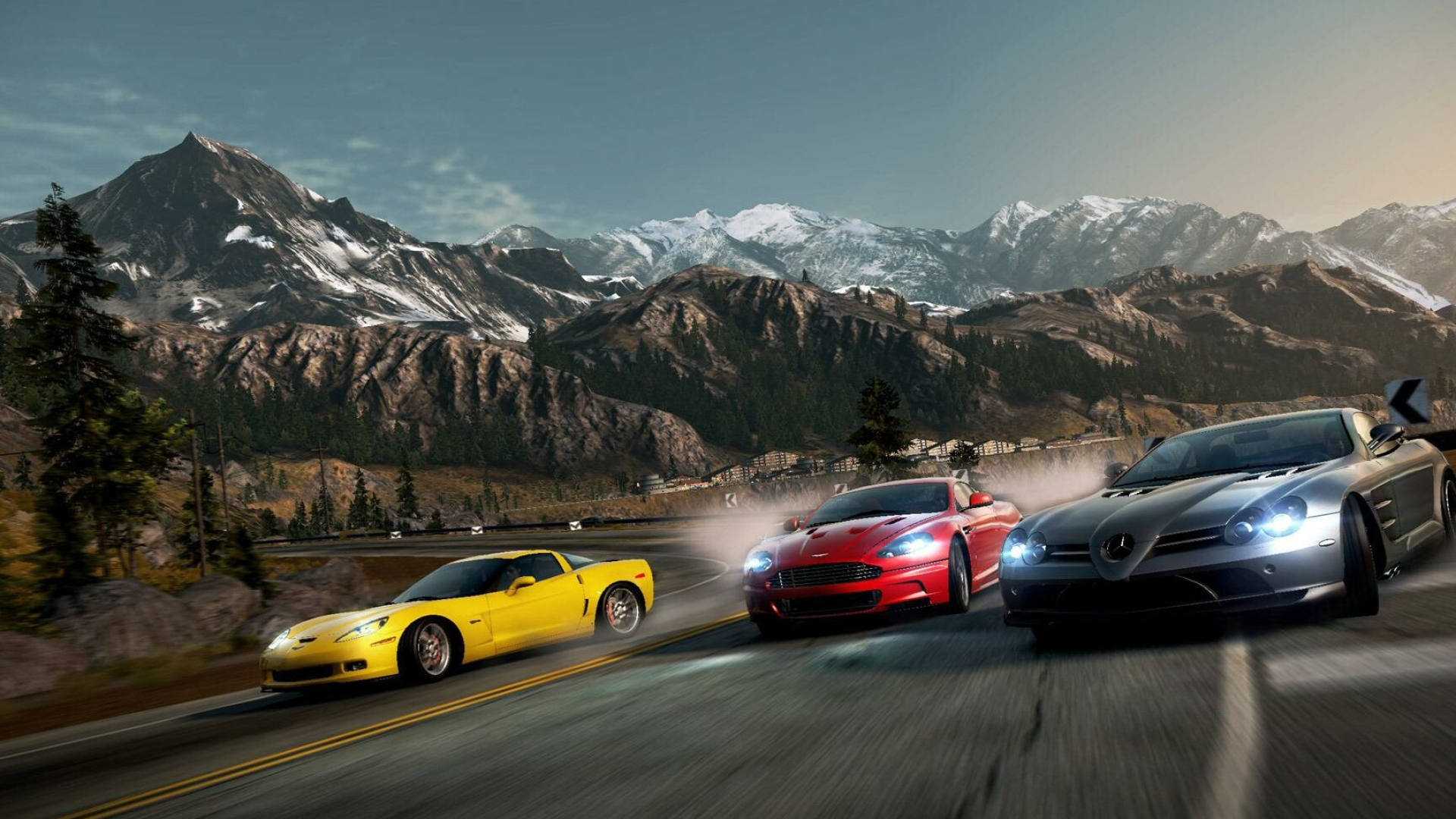 Hot Pursuit wallpapers, Racing game, High-speed chase, Action-packed, 1920x1080 Full HD Desktop