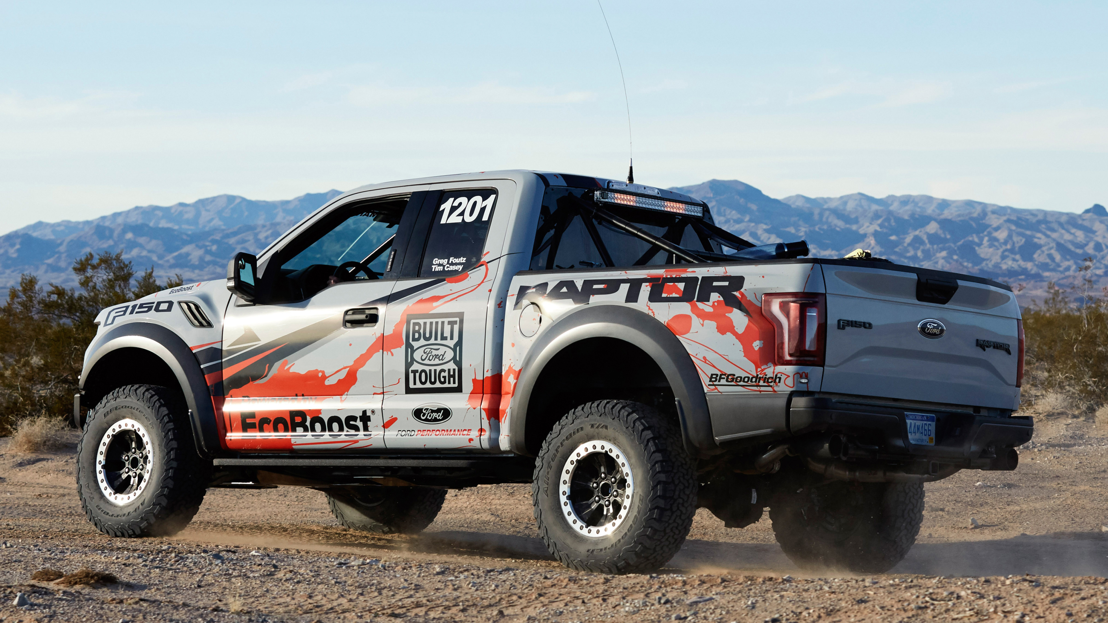 Raptor EcoBoost, Ford Pickup Wallpaper, 3840x2160 4K Desktop