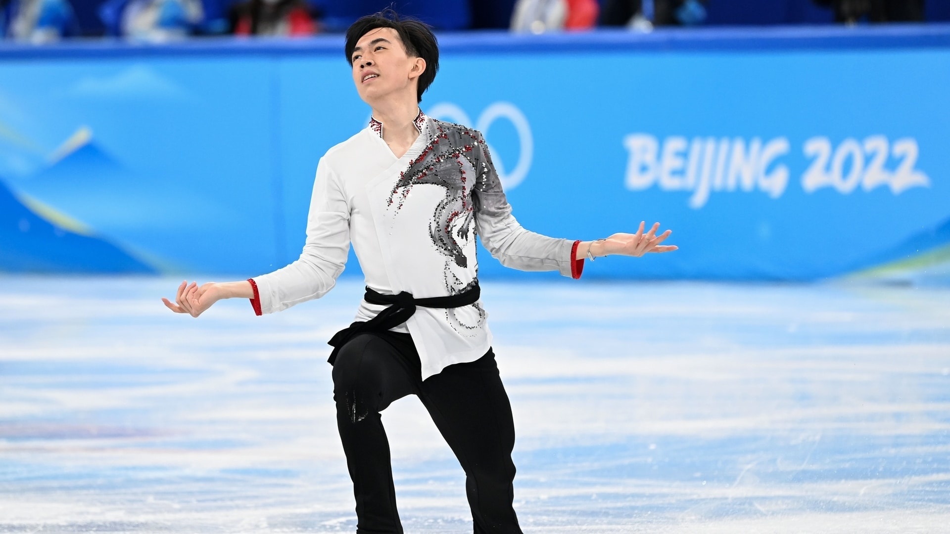 Vincent Zhou, Positive COVID test, Figure skating setback, Last-minute challenge, 1920x1080 Full HD Desktop