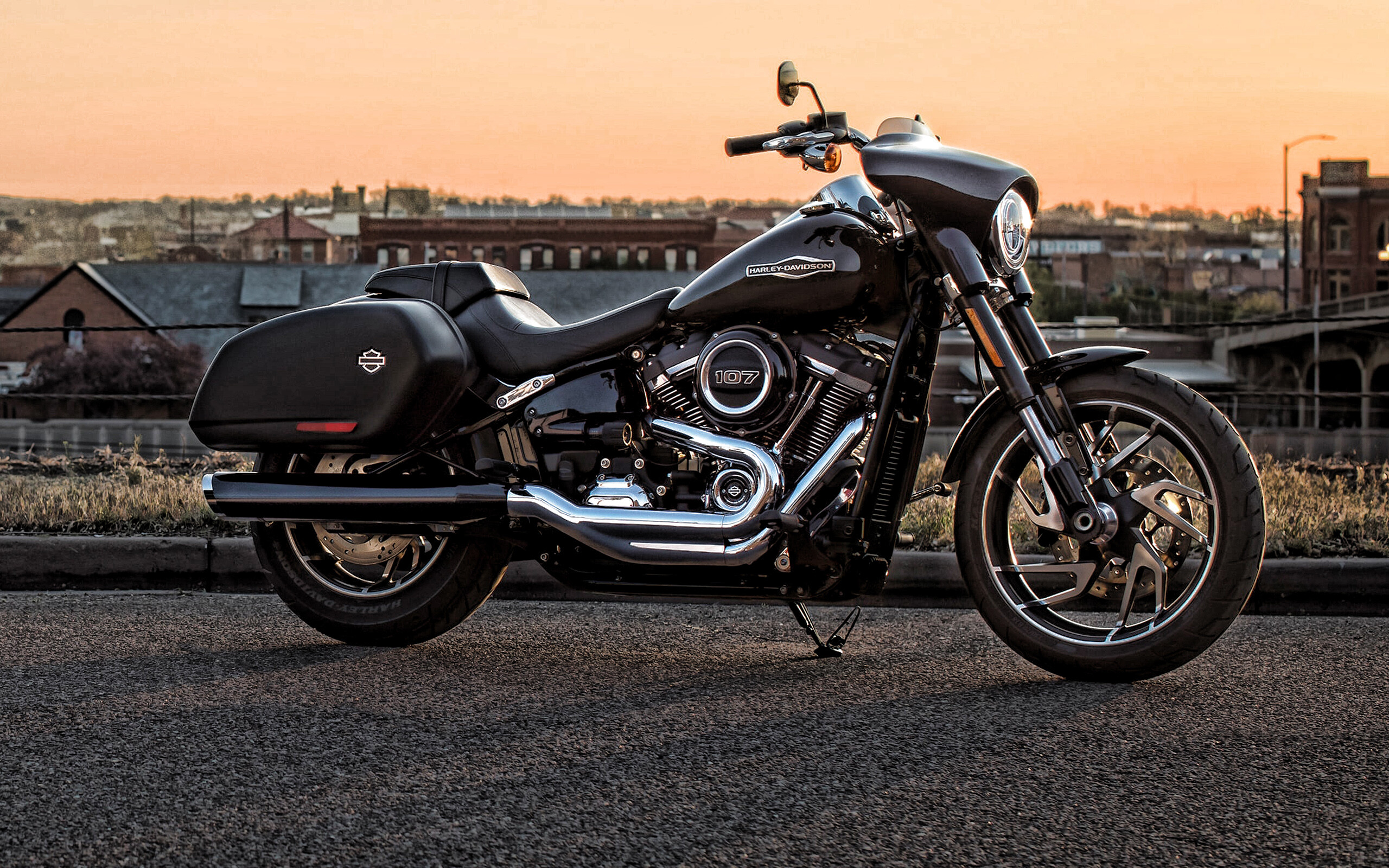 Sport Glide, Harley-Davidson Glide Wallpaper, 2560x1600 HD Desktop