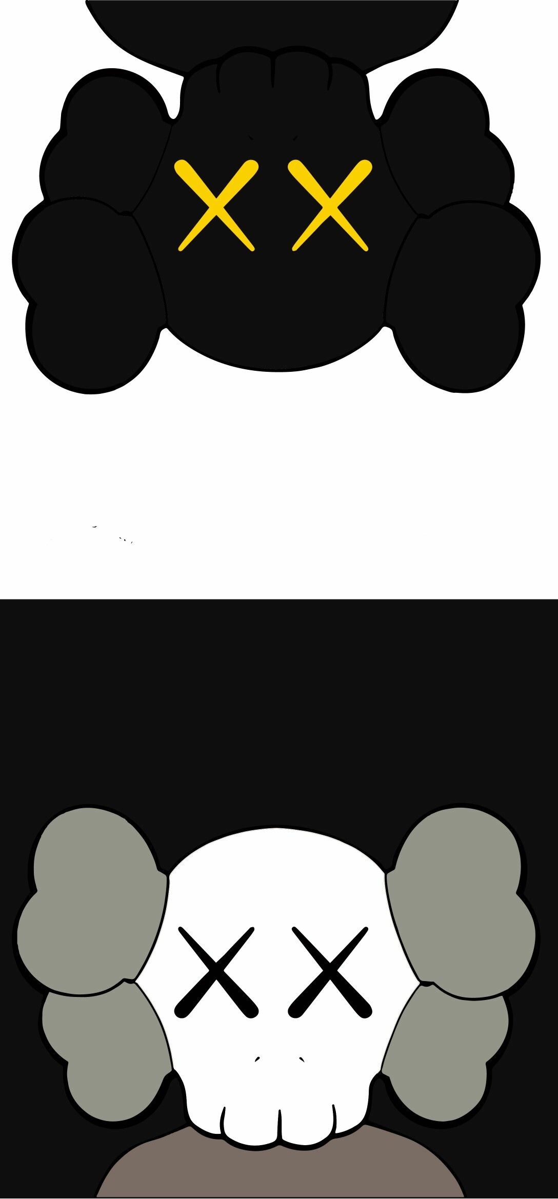 KAWS wallpaper, Hypebeast style, iPhone wallpaper, Trendy visuals, 1090x2340 HD Phone