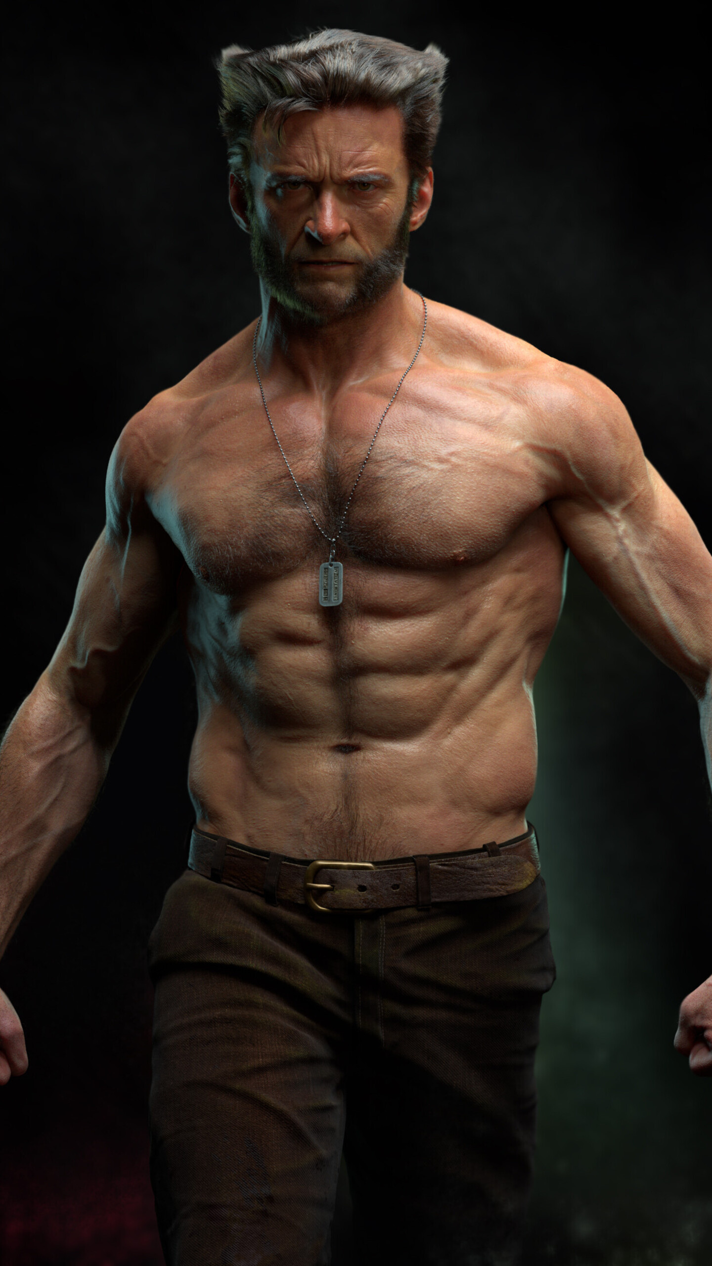 Wolverine, Hugh Jackman, 4K wallpapers, Samsung Galaxy S6, 1440x2560 HD Phone