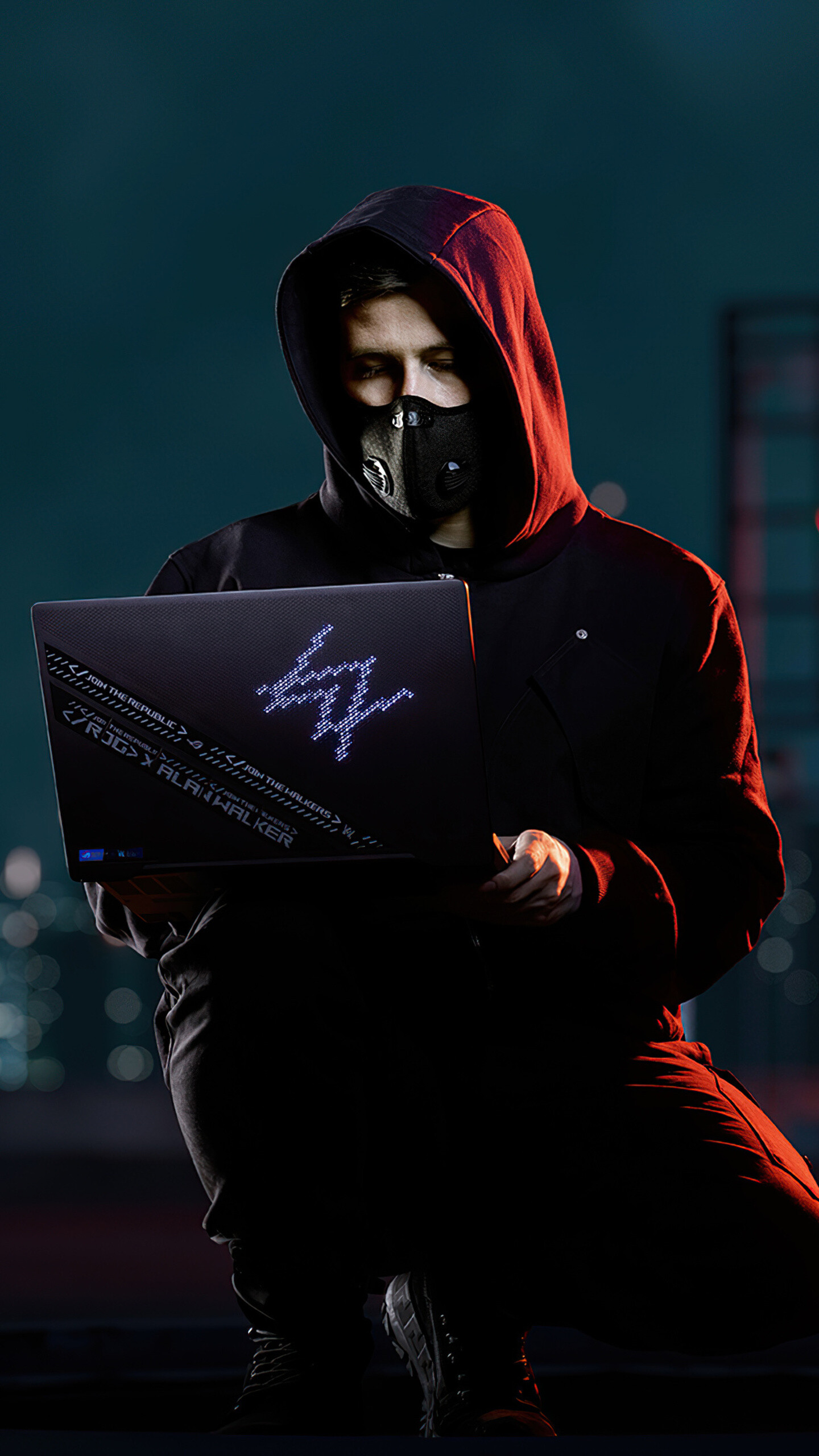 Alan Walker, ROG Zephyrus G14, Special edition wallpaper, Stunning visuals, 1440x2560 HD Phone