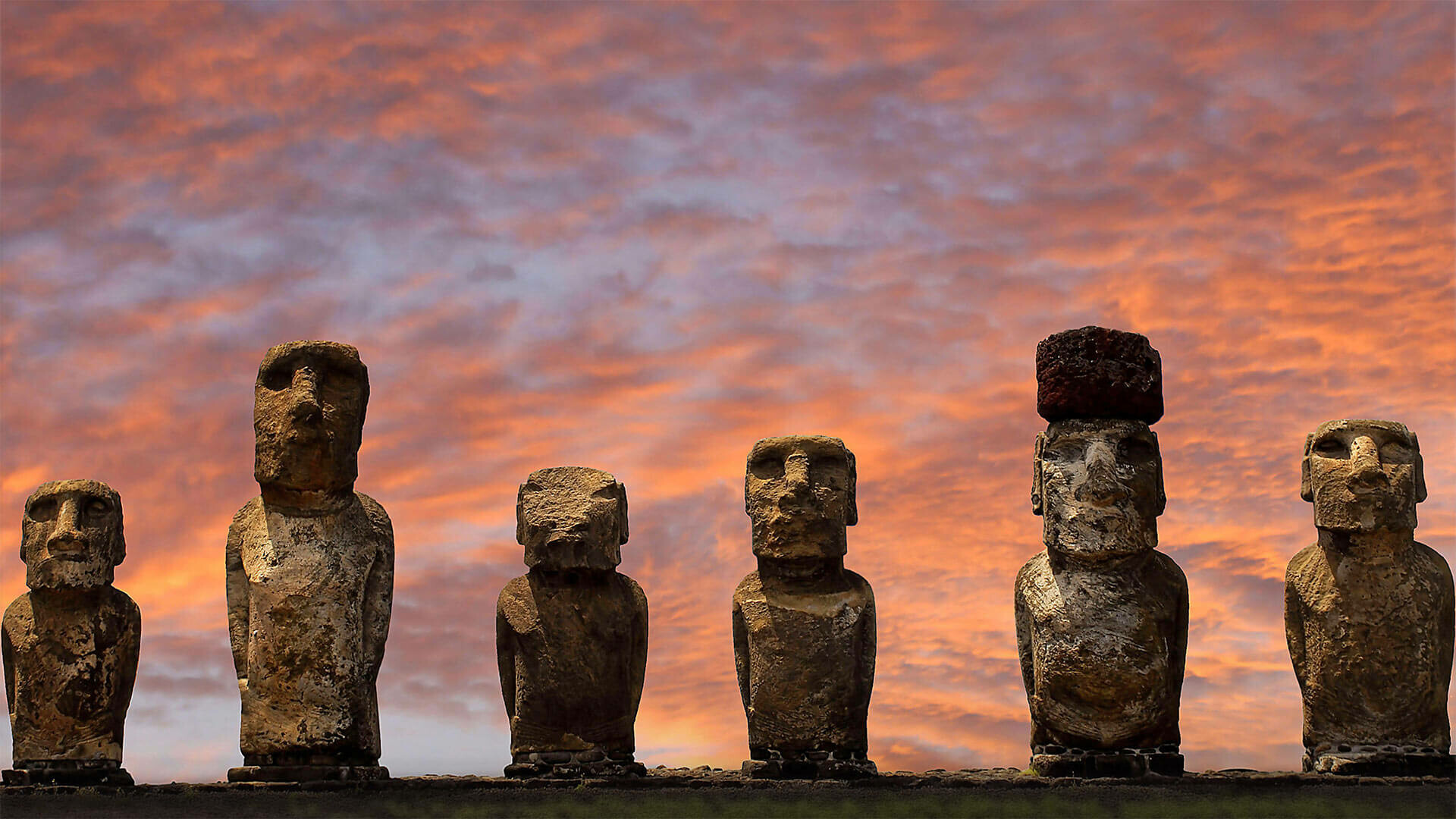 Moai, Microsoft wallpapers, Wallpaperhub, 1920x1080 Full HD Desktop