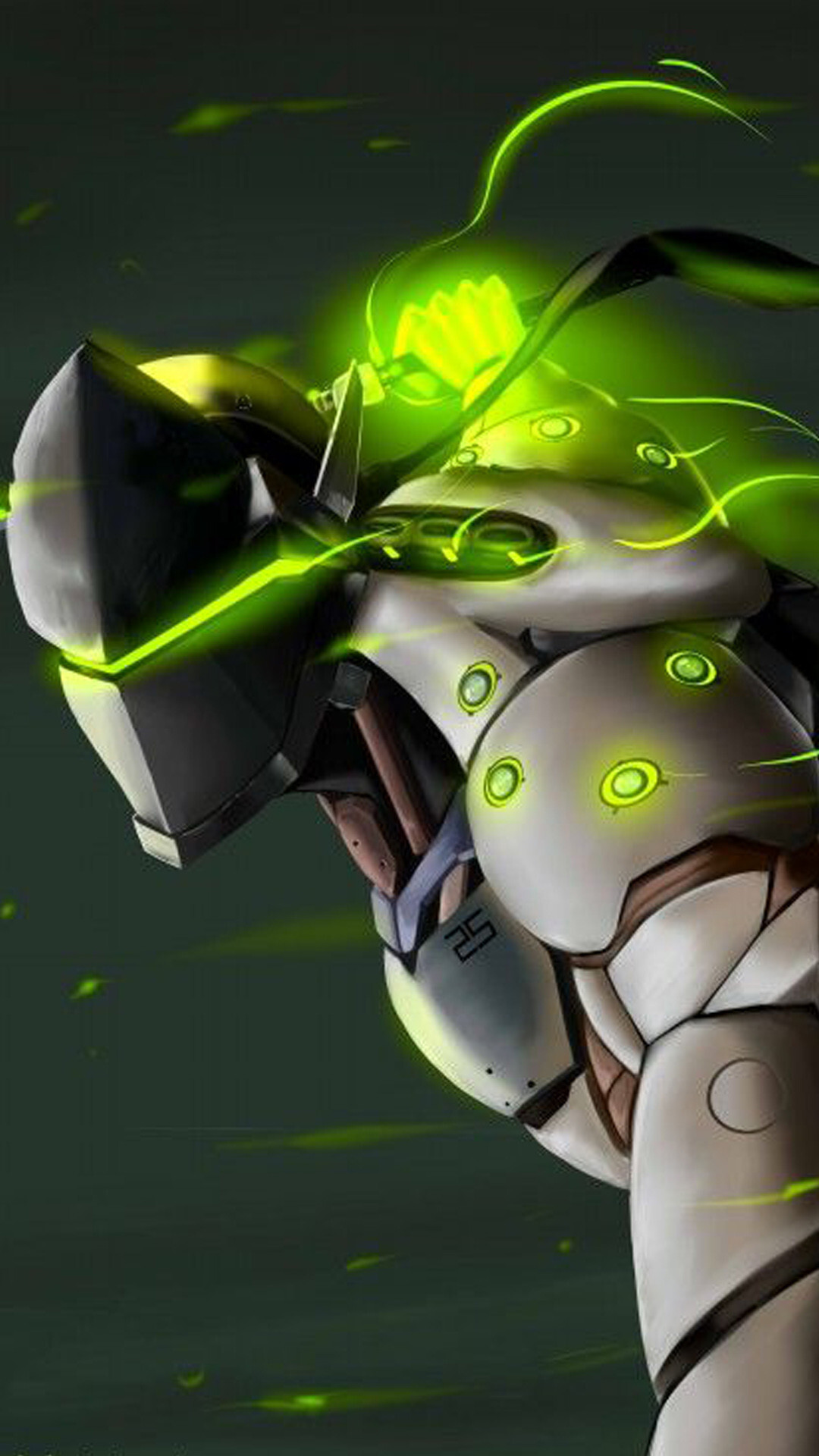 Overwatch Genji, HD wallpaper, Posted by Samantha, 1080x1920 Full HD Phone