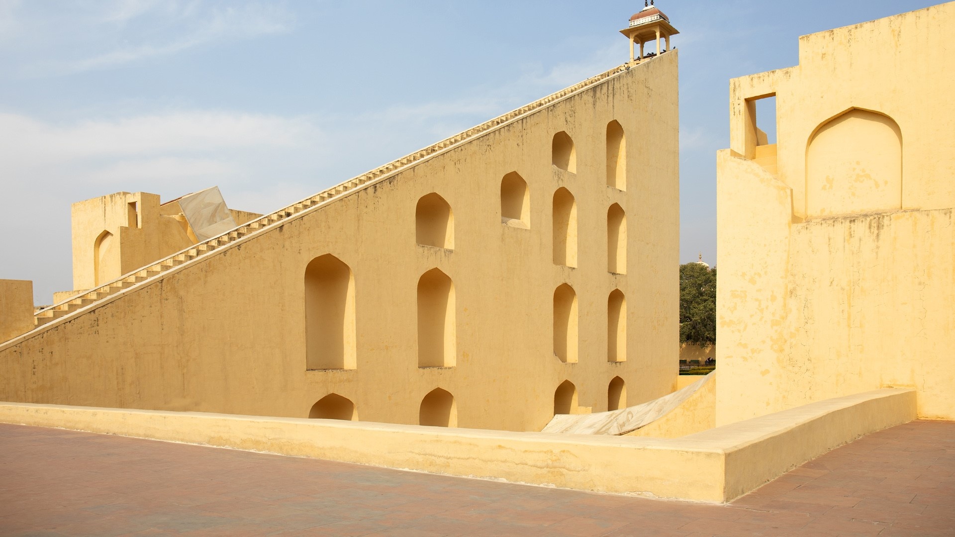 Jaipur, Structures For Observation, Jantar Mantar Astrological Park, 1920x1080 Full HD Desktop