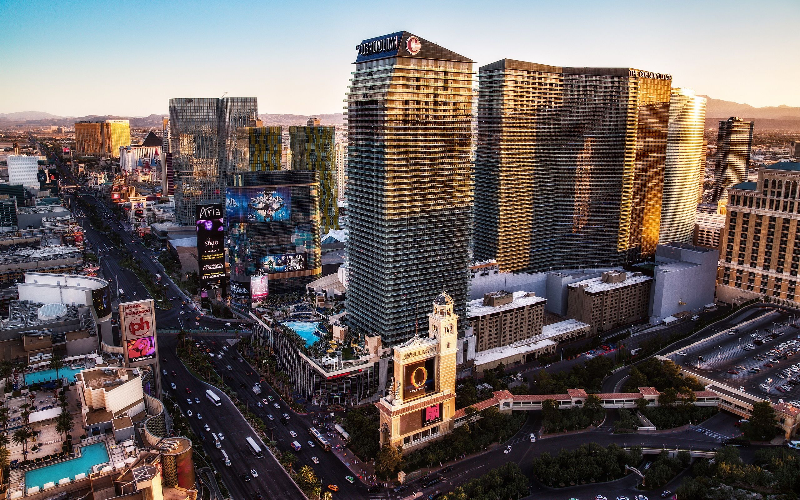 The Cosmopolitan, Las Vegas Strip Wallpaper, 2560x1600 HD Desktop