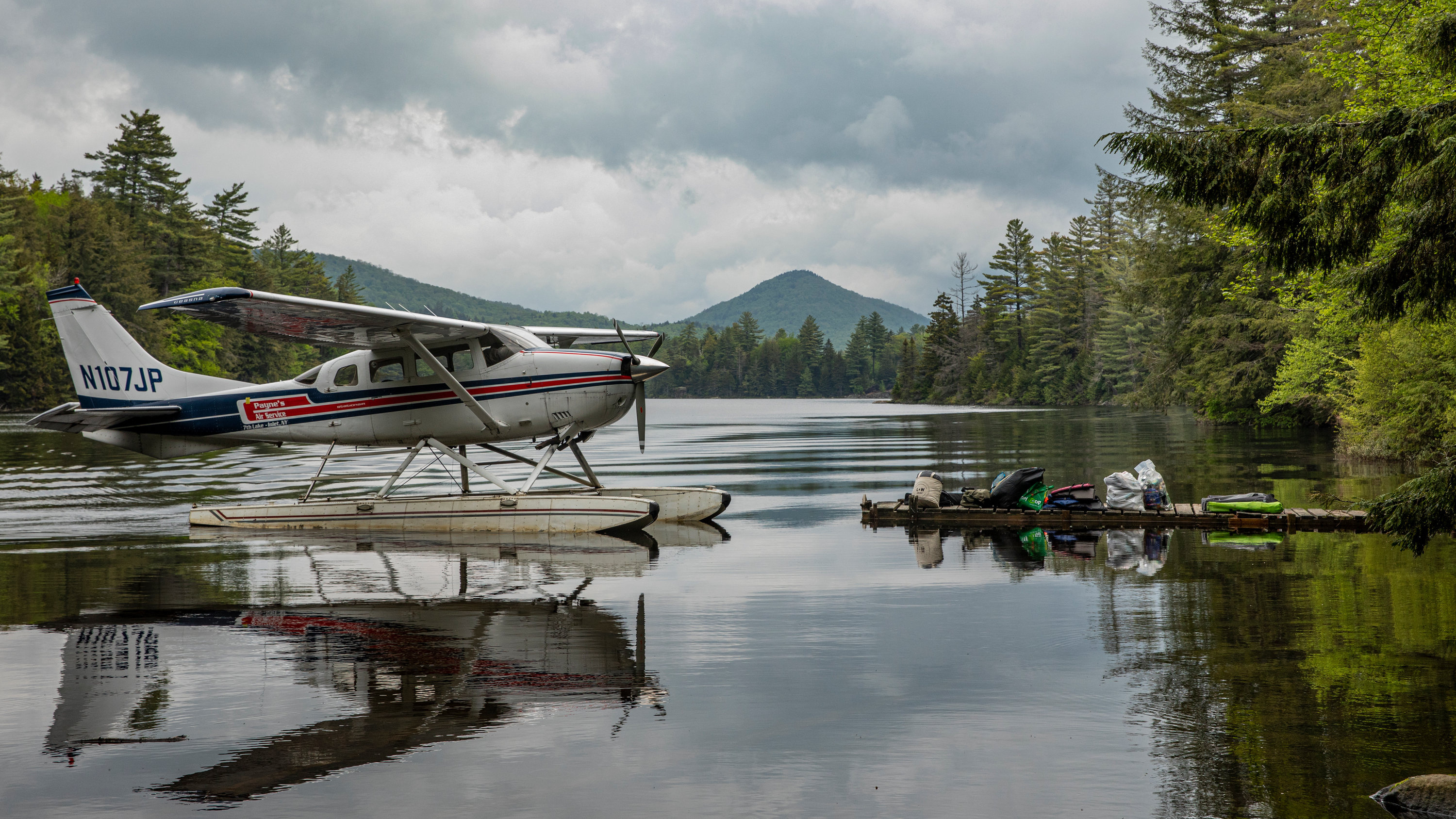 Seaplane, Adirondack wilderness, New York Times, All your own, 3000x1690 HD Desktop