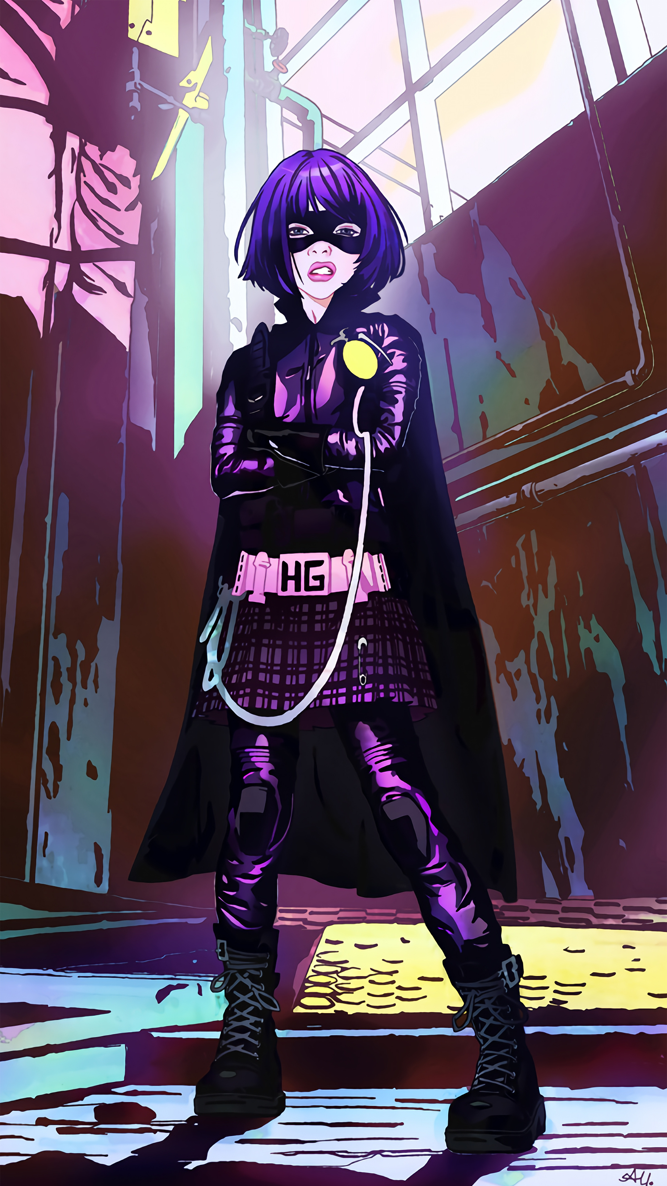 Hit-Girl movies, Hitgirl Sony Xperia, HD 4K, 2160x3840 4K Phone