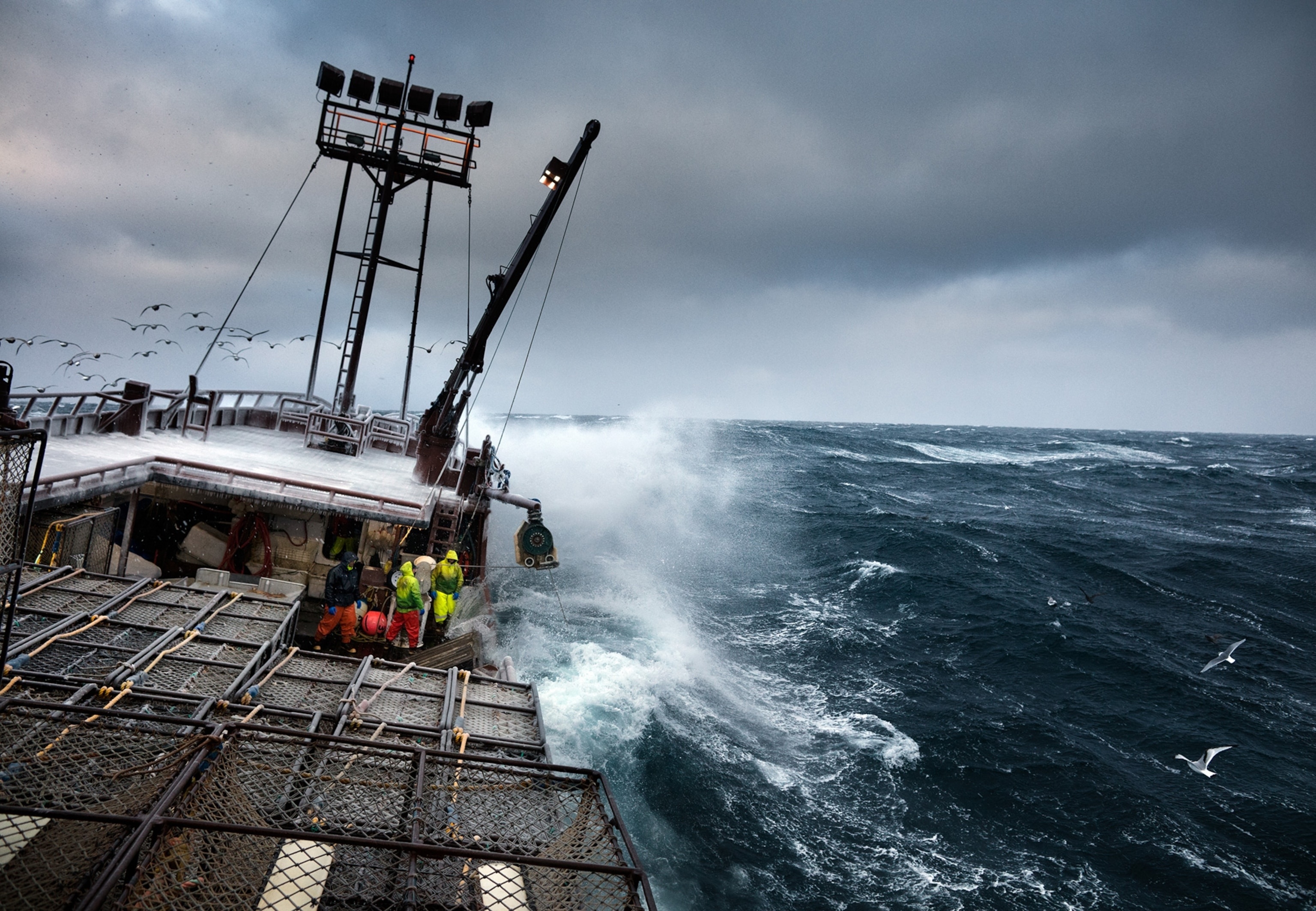 Bering Sea, Travels, Humans, Nature, 3080x2130 HD Desktop