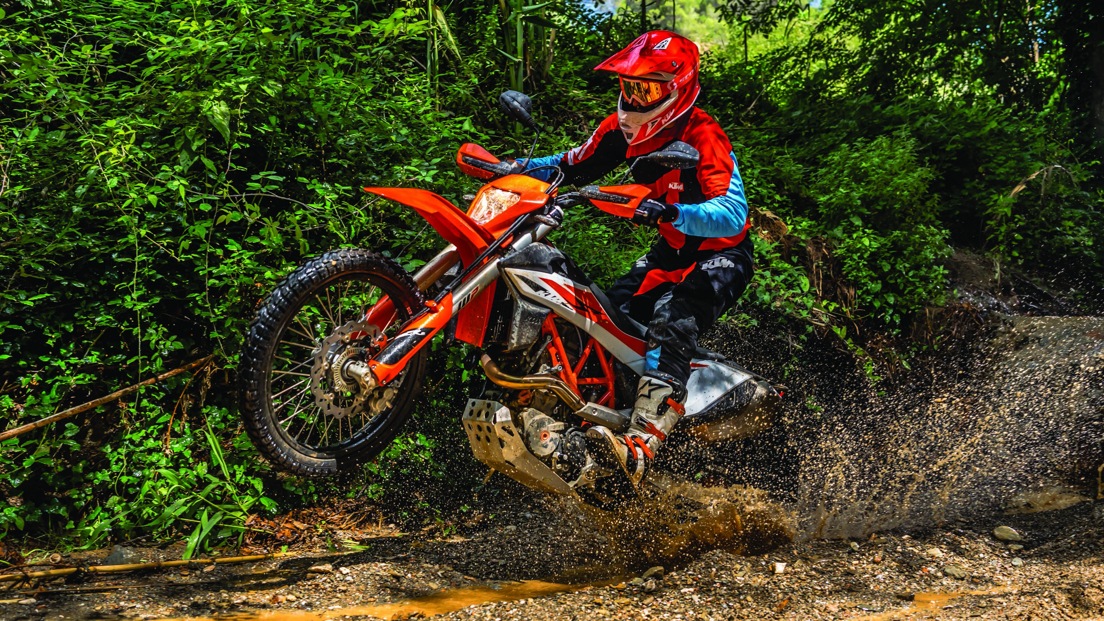 KTM Dirt Bike, Enduro Motorbikes Wallpaper, 3840x2160 4K Desktop