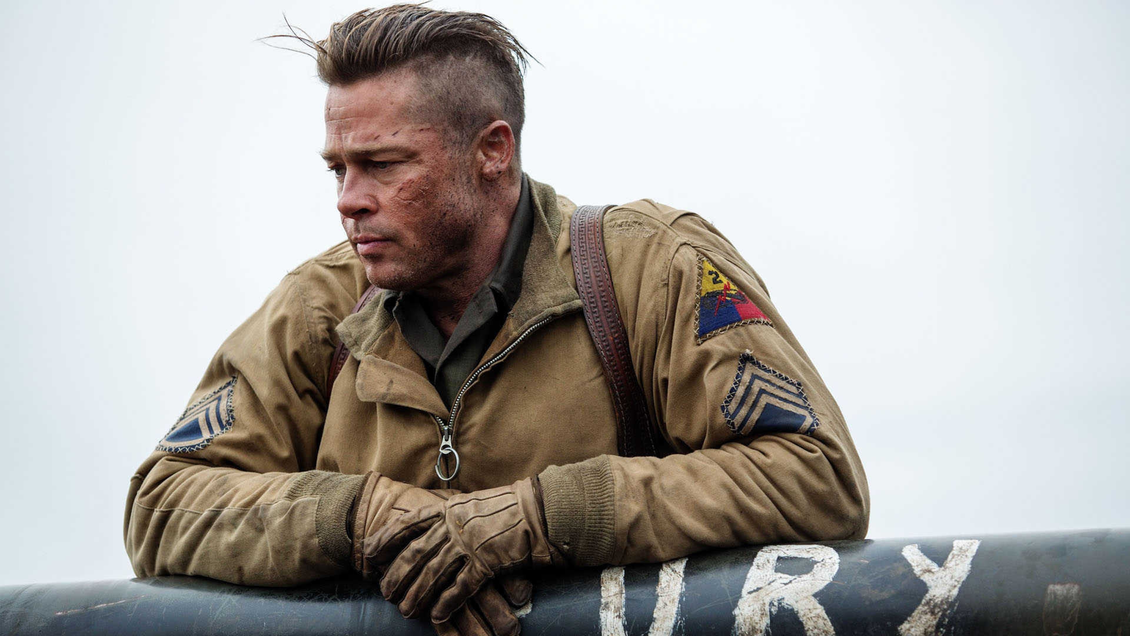 Fury, Brad Pitt Wallpaper, 3840x2160 4K Desktop