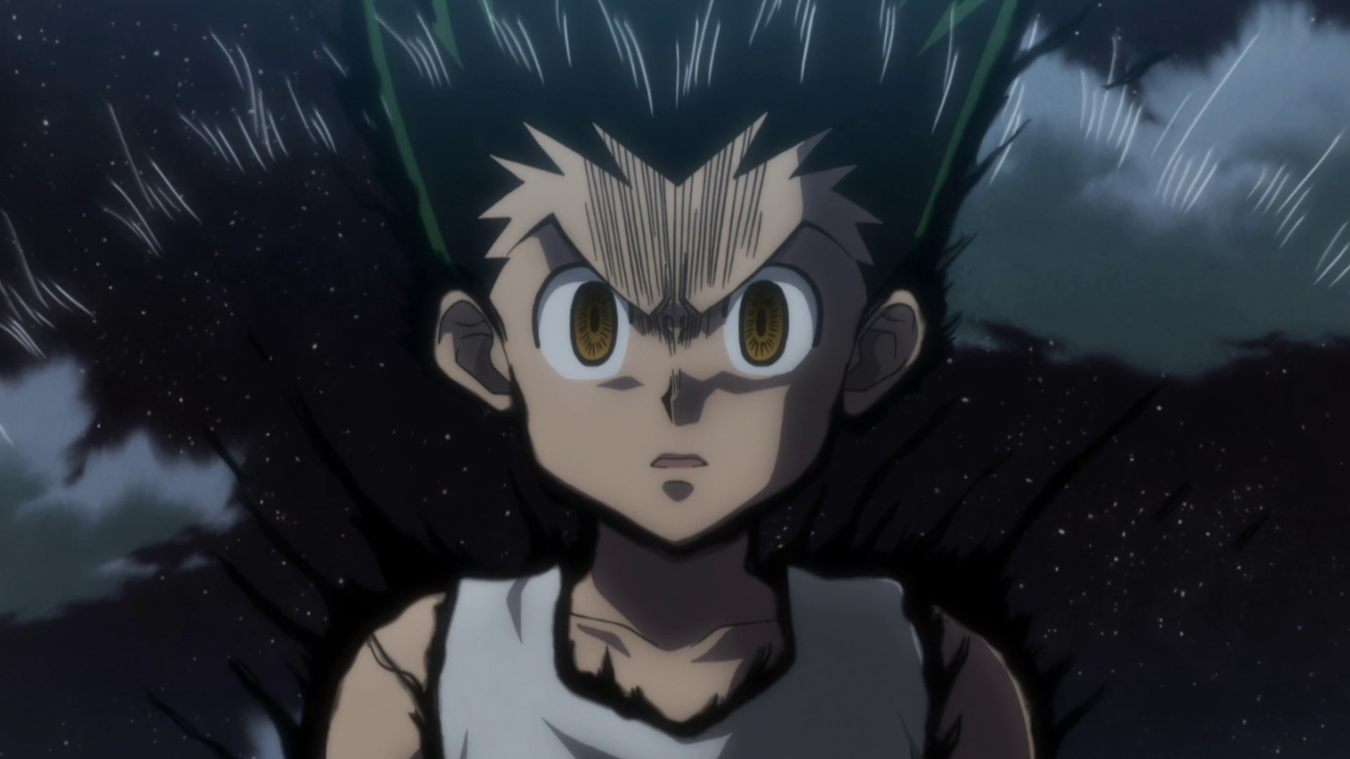 Gon Freecs, Angry expression, HD and 4K wallpapers, Perfect for iPhone and PC, 1920x1080 Full HD Desktop