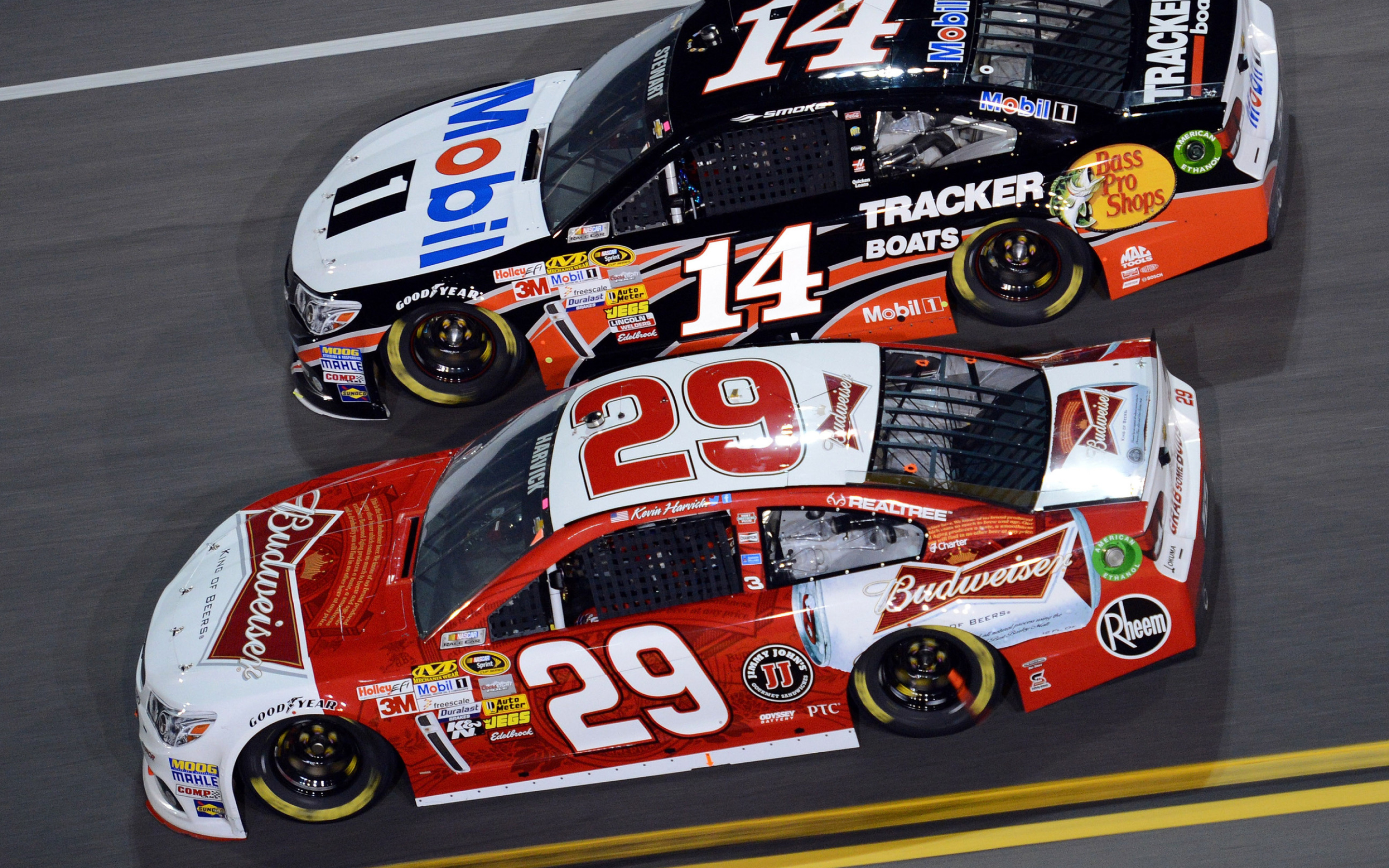 Daytona 500, Kevin Harvick Wallpaper, 2880x1800 HD Desktop