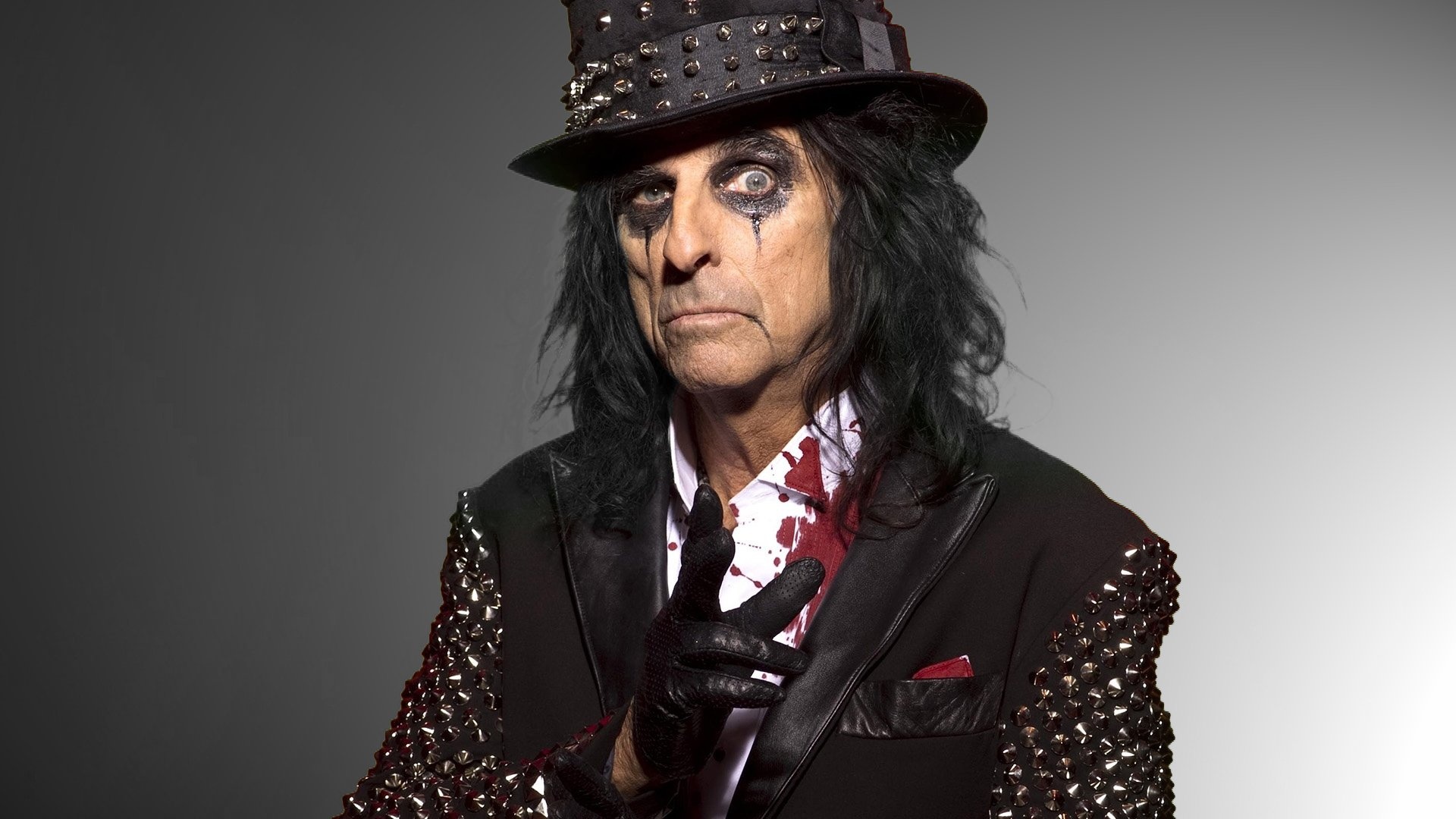 Alice Cooper, Impressive wallpaper collection, Michelle Thompson's creations, Rock music aesthetic, 1920x1080 Full HD Desktop