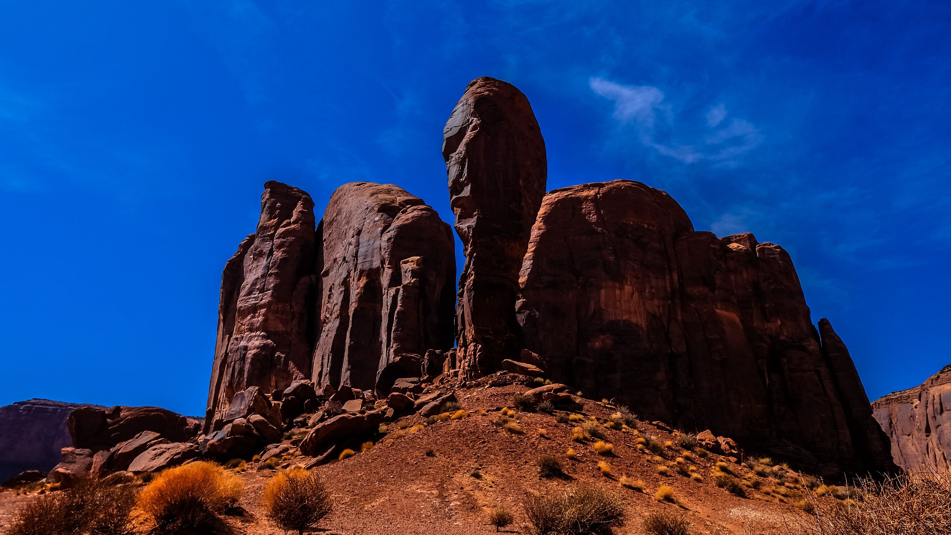 Monument Valley, Geology Wallpaper, 3840x2160 4K Desktop