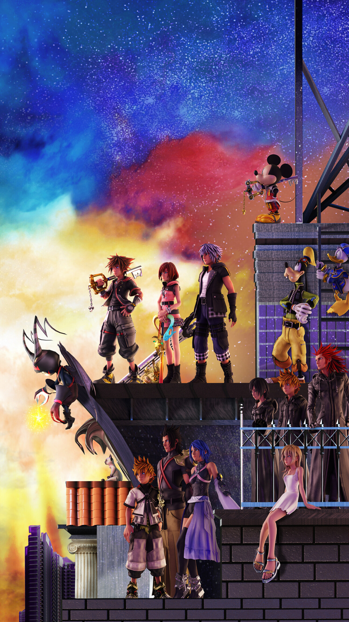 Kingdom Hearts, Samsung Galaxy, HD wallpapers, Gaming, 1440x2560 HD Phone