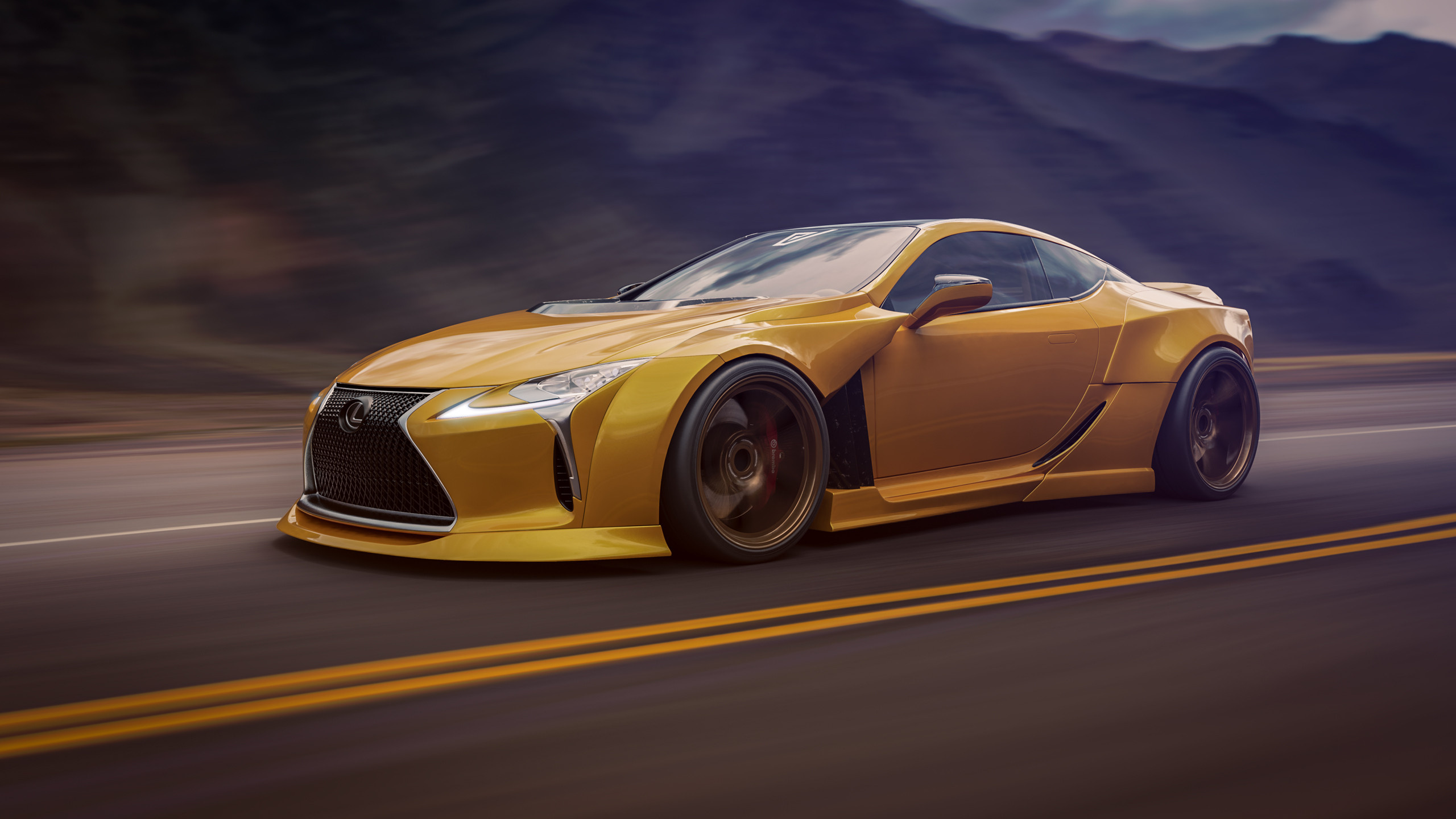 Sport Version, Lexus LC Wallpaper, 2560x1440 HD Desktop