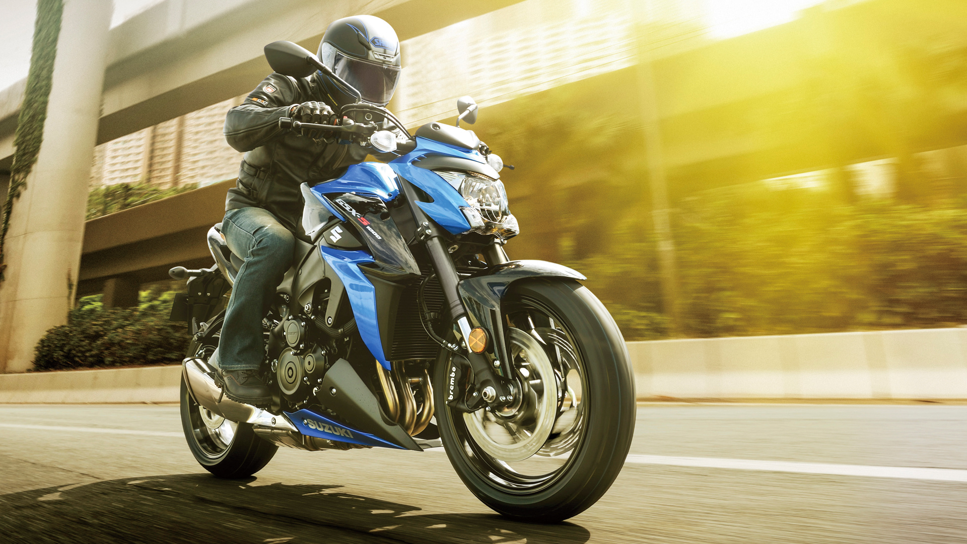 Suzuki GSX-S1000, Unfettered speed, Track-ready performance, Supersport naked, 1920x1080 Full HD Desktop