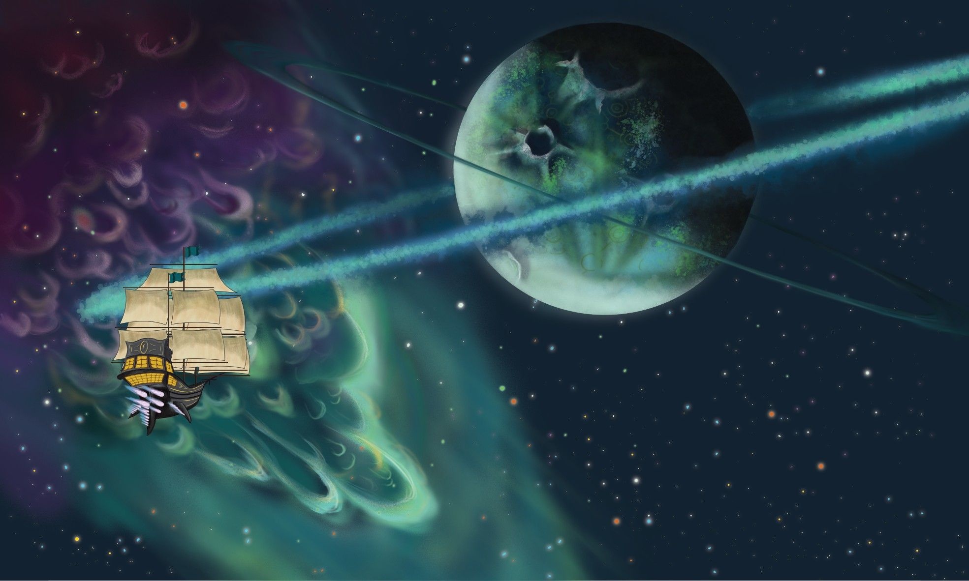 Space, Treasure Planet Wallpaper, 1970x1190 HD Desktop