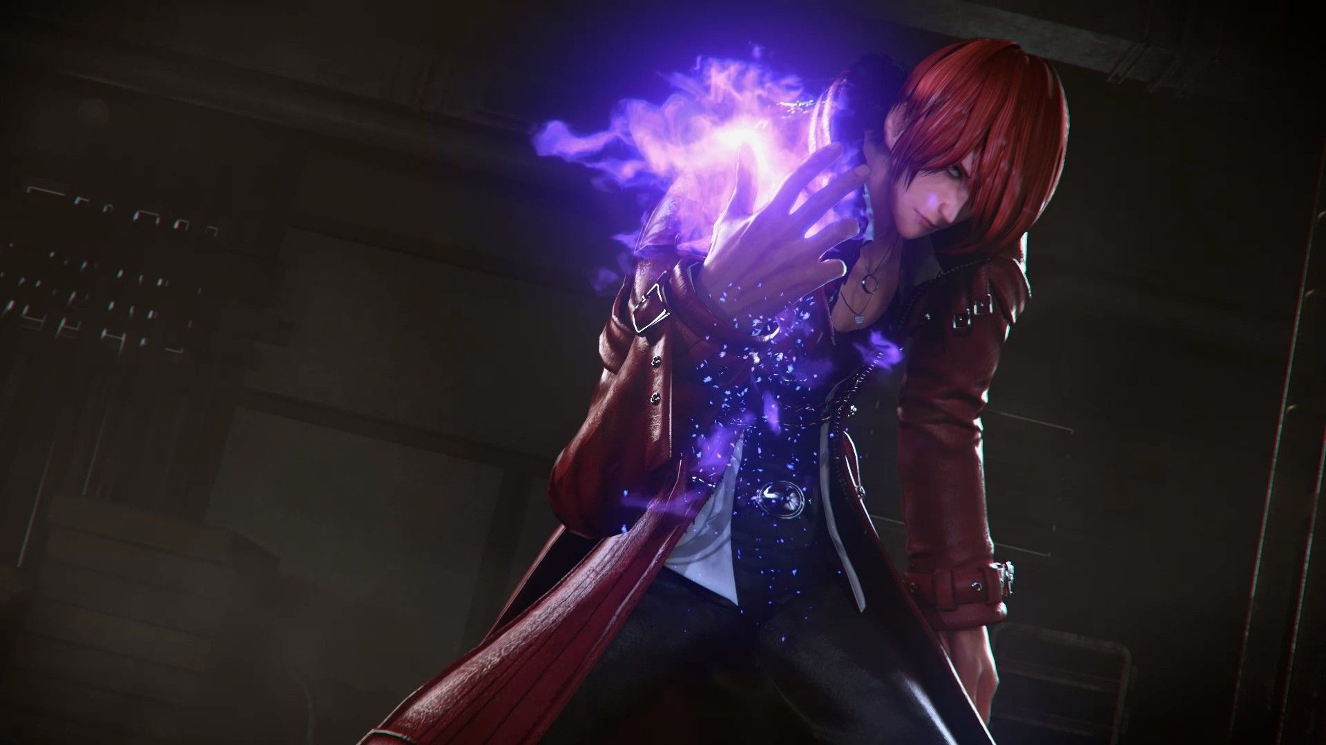 Iori Yagami, Gaming character, Striking visuals, Artistic portrayal, 1920x1080 Full HD Desktop