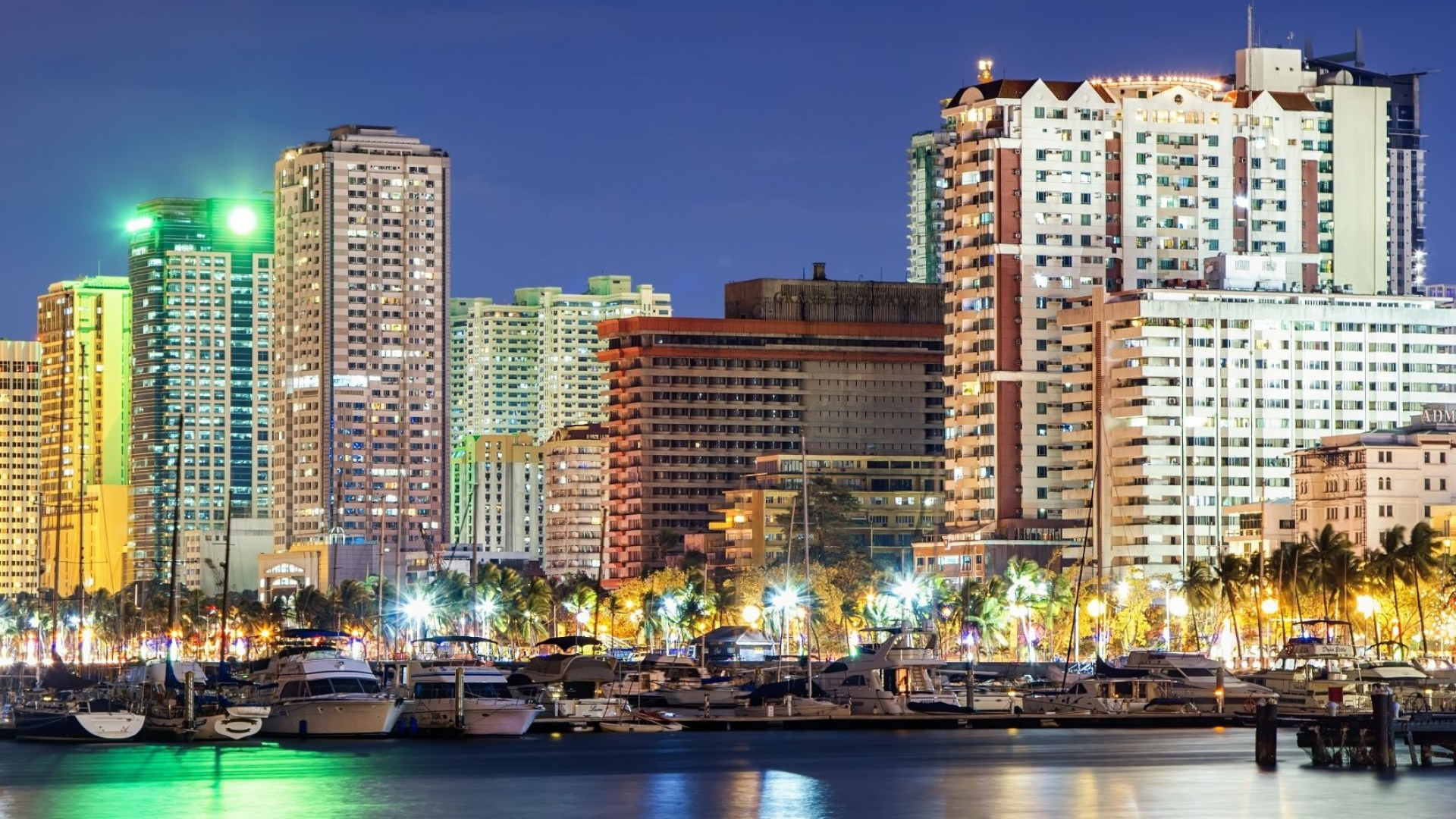 Manila, Vibrant Philippines, HD wallpapers, Manila cityscape, 1920x1080 Full HD Desktop