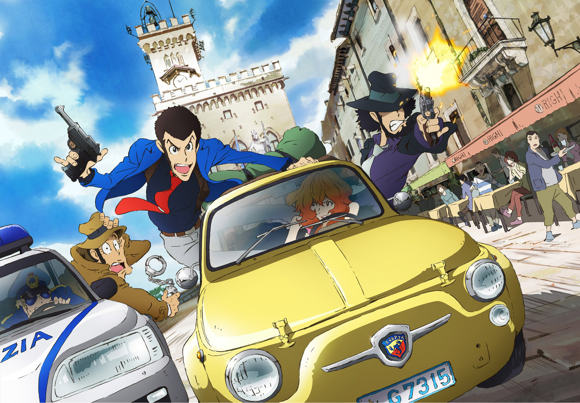 Lupin the Third, Anime HQ, 4K wallpapers, 2019, 2200x1530 HD Desktop