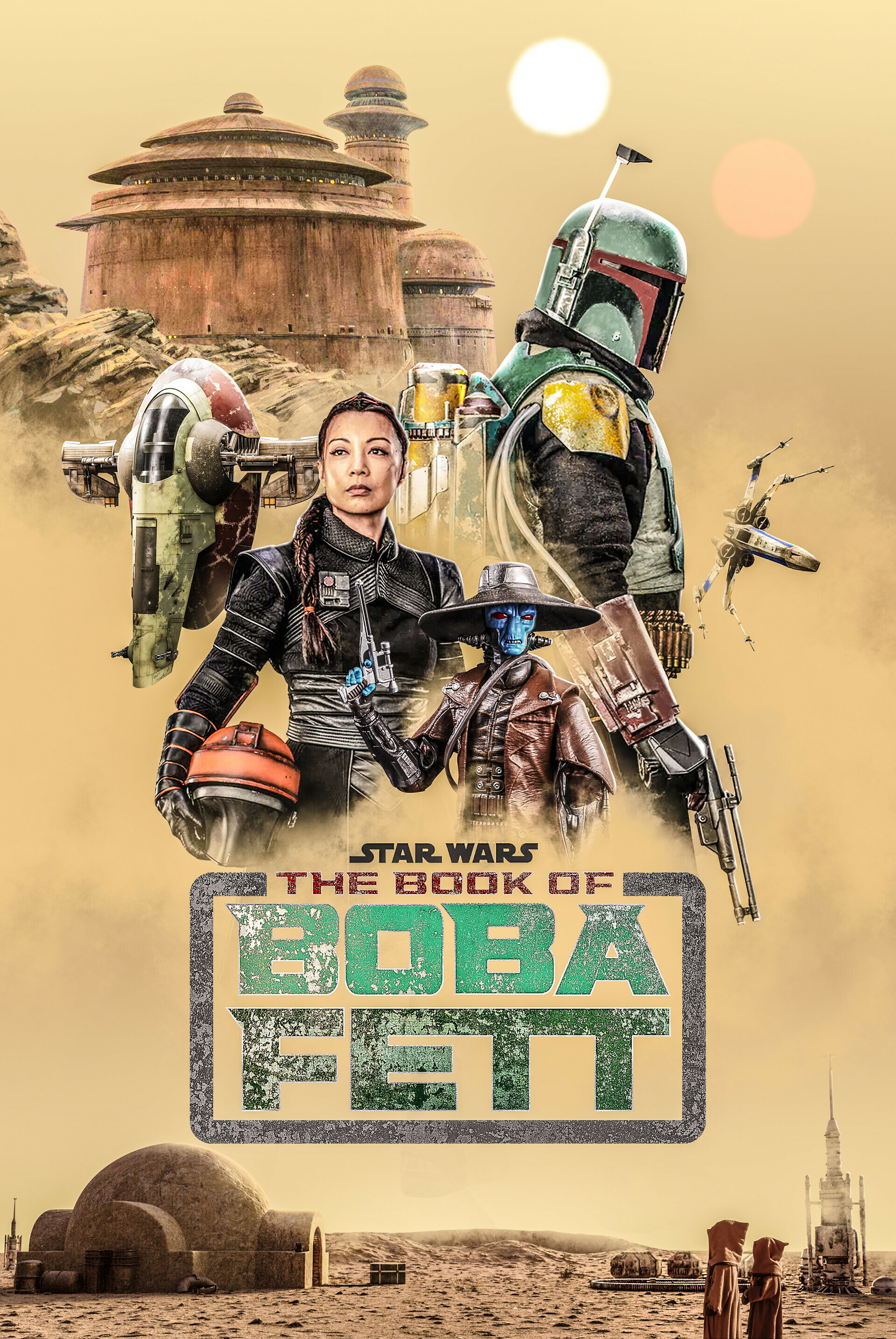 The Book of Boba Fett, Artstation, Teaser poster, HD, 1920x2870 HD Phone