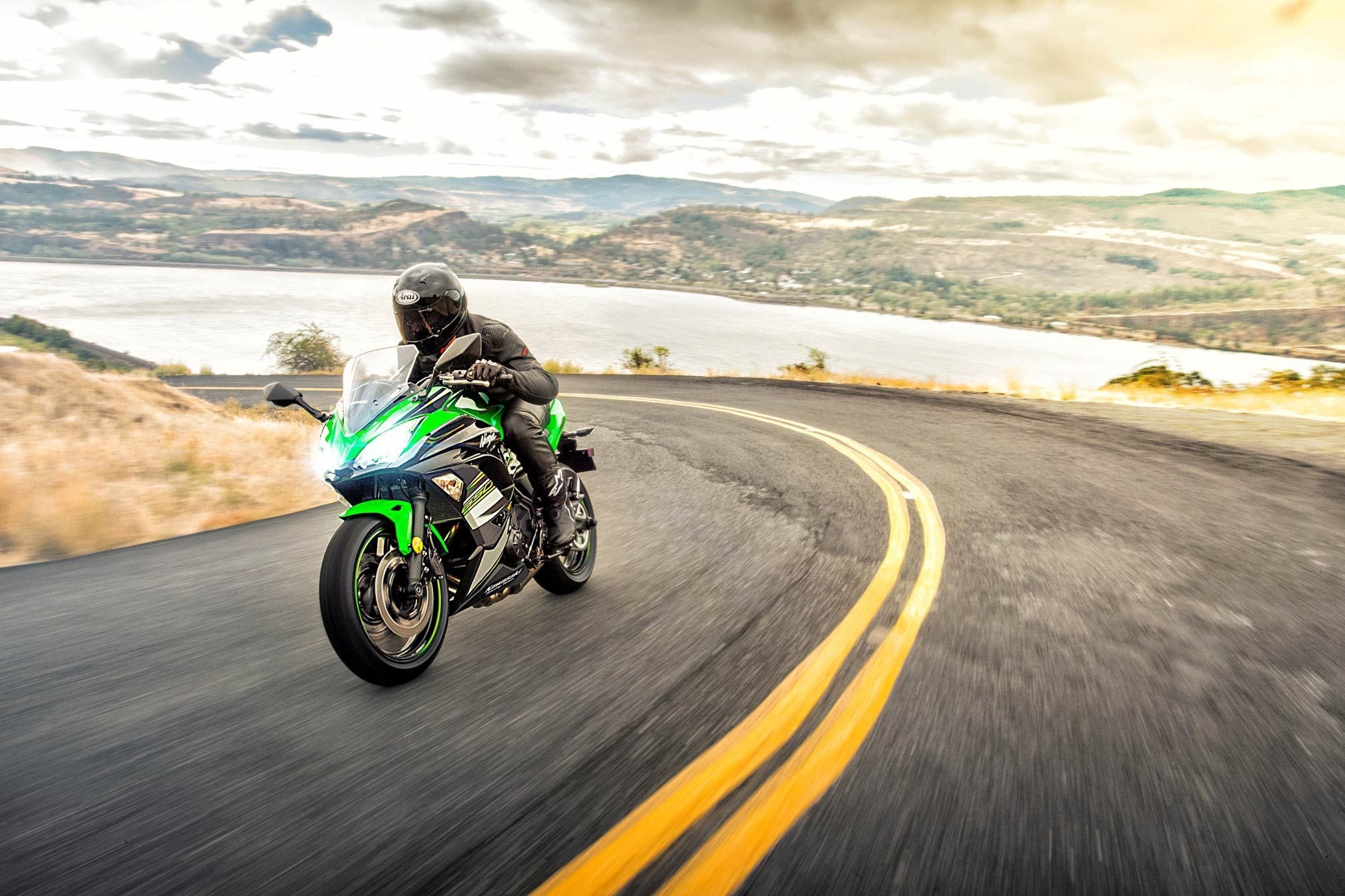 Kawasaki Ninja 650, Powerful performance, Sleek design, Thrilling adventure, 2020x1350 HD Desktop