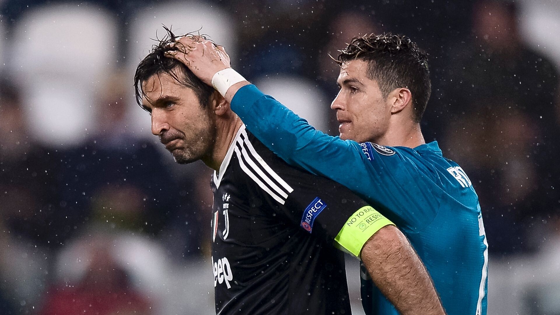 Cristiano Ronaldo, Gianluigi Buffon Wallpaper, 1920x1080 Full HD Desktop