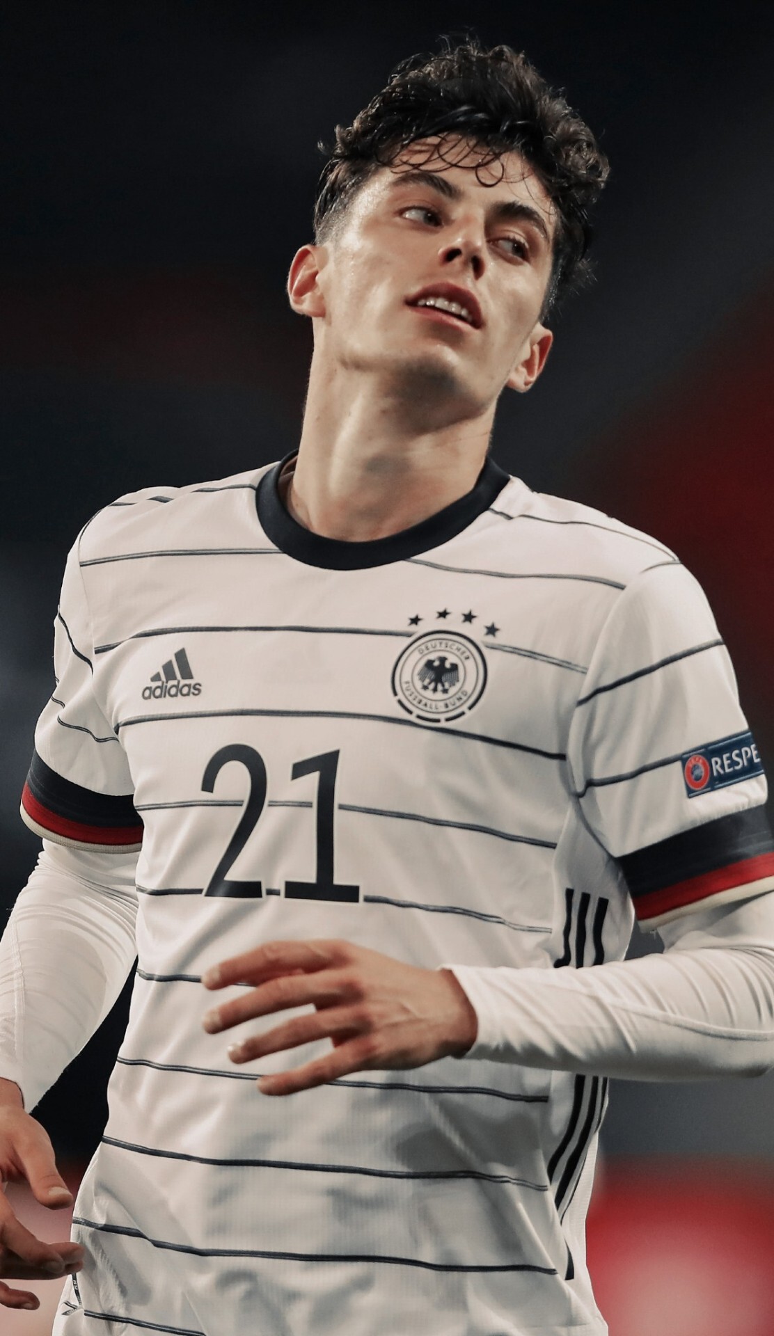 Kai Havertz, Germany National Football Team Wallpaper, 1120x1920 HD Phone