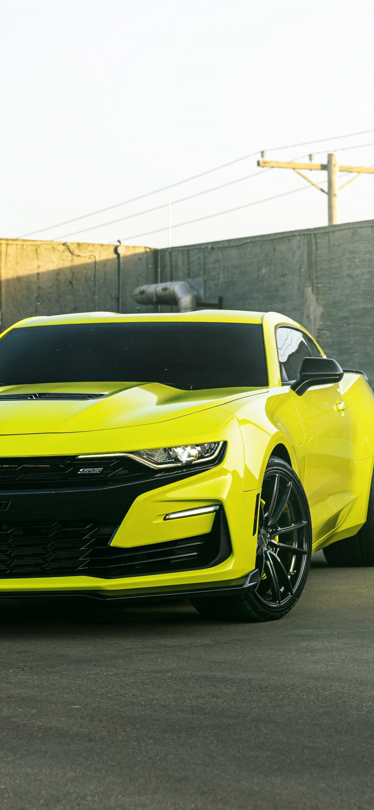 Chevrolet Camaro wallpaper, 4K, 5K, 8K, 1290x2780 HD Phone