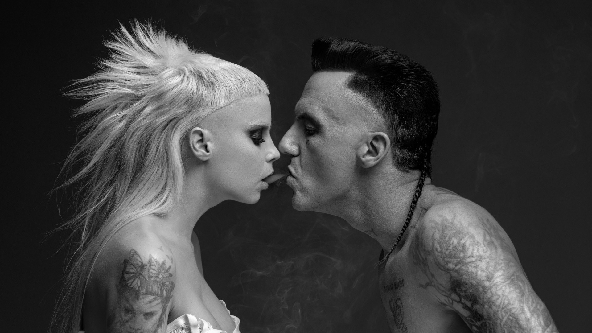 Black smoke imagery, Die Antwoord music, Yolan Watkin Tudor Jones, Section music, 1920x1080 Full HD Desktop