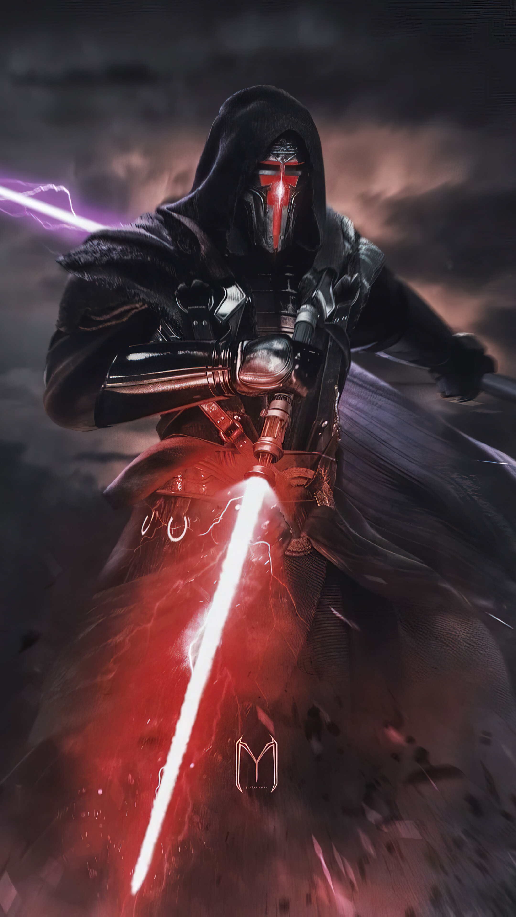 Star Wars: The Old Republic, Darth Revan Wallpaper, 2160x3840 4K Phone