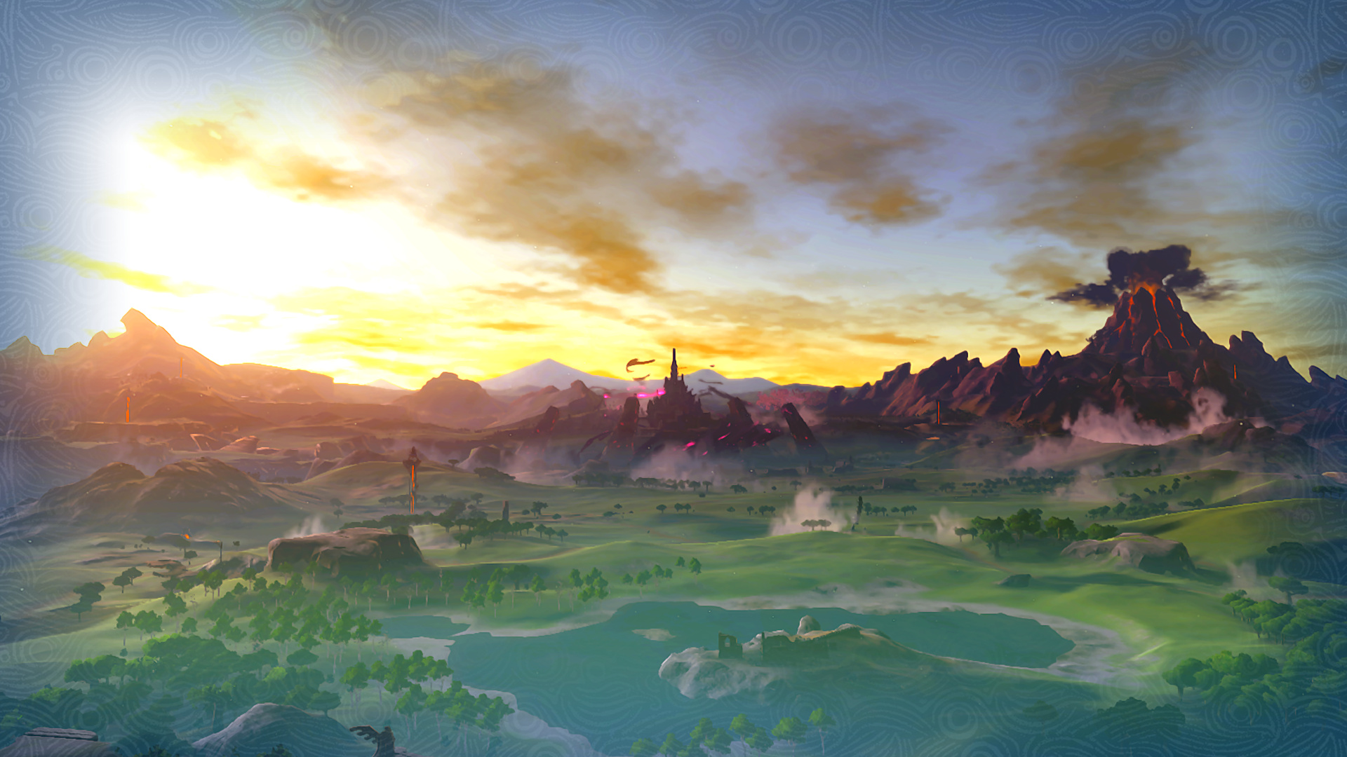 Sunset, Hyrule Wallpaper, 1920x1080 Full HD Desktop