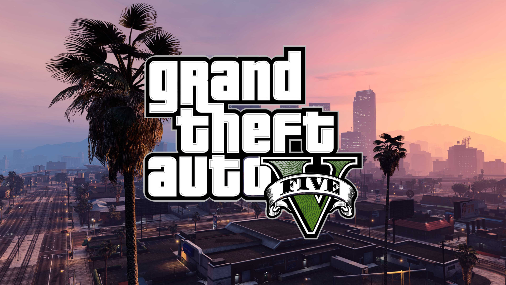 GTA V, Next-gen console release, Enhanced graphics, Breathtaking visuals, 1920x1080 Full HD Desktop